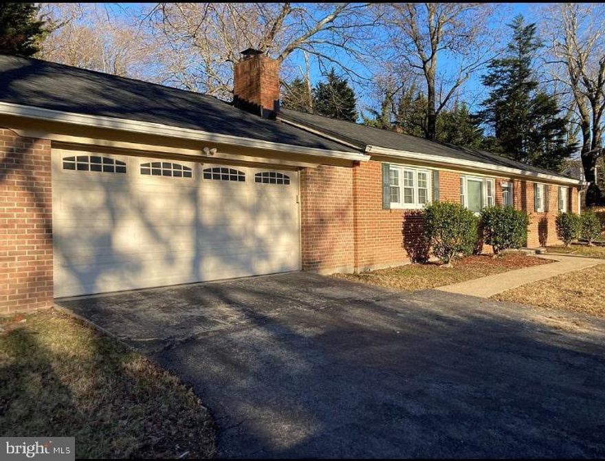 Updated in 2022! The entire home has brand new flooring and features a light filled living room, dining room, and renovated kitchen with marble countertops. This gorgeous rancher/rambler includes:  4 bedrooms and 2 full baths. Updated flooring throughout, including new carpet in the bedrooms.  Renovated bathrooms. * LARGE Backyard with tons of space for entertaining, relaxing and grilling. Olympic sized 20 x 44 pool area. Bring your fresh ideas to create your desired backyard oasis.  Home has NEW roof (2021) OVERSIZED Garage and LONG Driveway *3-4 car tandem/off street driveway. No HOA! Conveniently located near Andrews AFB, MD-4, 495, Rte 50 and DC.