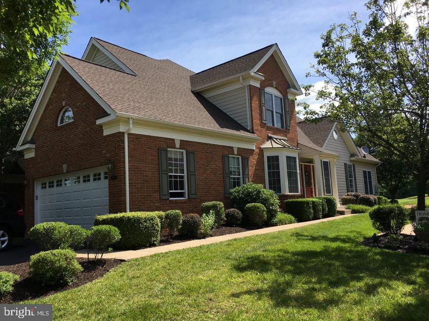 Beautiful Toll Brothers Rosewood Model End Unit Carriage Home in the Award Winning, Gated, Amenity Rich DVCC Community. Located at the end of a quiet Cul-De-Sac, Backing to the 11th Green with Panoramic Gulf Course Views. 3BR, 3.5BA, Gourmet Eat In Kitchen wBreakfast Area, Pantry, Granite Counters, Bright Spacious Sun Room, Formal Dining Room, Living Room, Family Room, Hard Woods, Laundry Room with Washer & Dryer, 9' Ceilings in Finished Basement with Rec Room & Den, Custom Patio, Lawn Sprinkler System, HOA includes Lawn Maintenance Care, Trash removal, Road Snow Removal.  New Roof 2017,  Upgraded Water Heater, New GE Refrigerator, New Garage Door.  Gated Golf Community with Plenty of Open Space and Paved Trails to Walk, Jog, and Ride bikes.