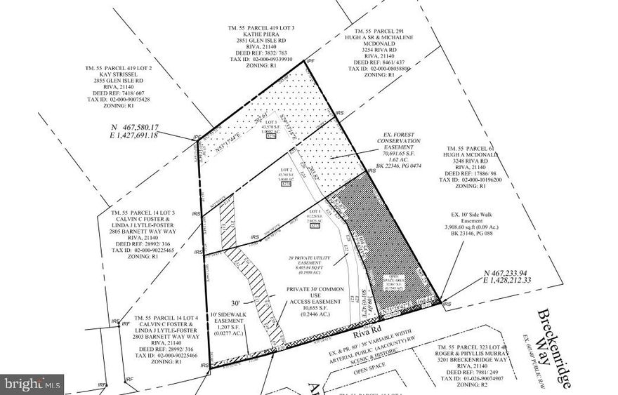 Grading and storm water management approved and permit in hand.  Proposed 4000 sq foot home.  Building site approved. Backs up to large forest conservation area.  Minutes to downtown Annapolis.  Build your dream house.   Builder available if requested.