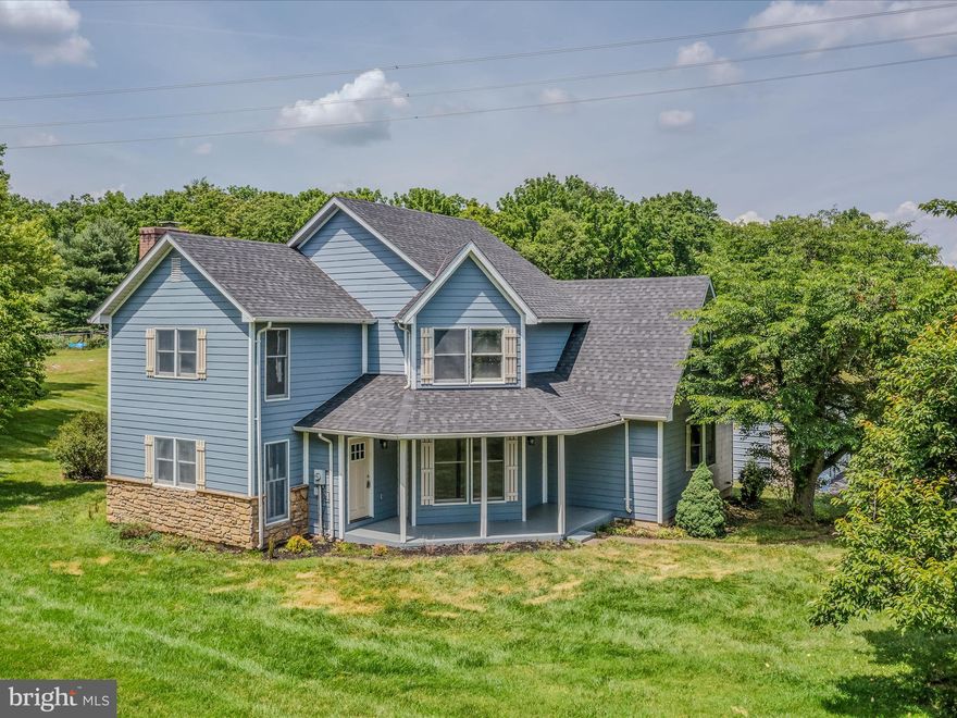 Absolutely gorgeous 5 Bed, 3.5 Bath Colonial complete with approximately 3000 square ft. Nestled on 2.74 acres, this home is only minutes from downtown Shepherdstown. Updates include a NEW ROOF, new Hardwood flooring throughout the main level, new paint from top to bottom, new brushed nickel hardware and fixtures, and a new HVAC system added to the already existing system. This house is also complete with a brand-new kitchen, including granite counter tops, new cabinets and stainless-steel appliances. All three of the full bathrooms in this home are completely new, including granite counter tops, new ceramic tile, and new LVT flooring. Fresh carpet was laid on the second level. Other features include a large sunroom, wood burning fireplace, detached two-car carport, Potomac River Deepwater access, and primary owner suites on both levels of the home. Schedule your showing Today! Be sure to check out the 3D tour!