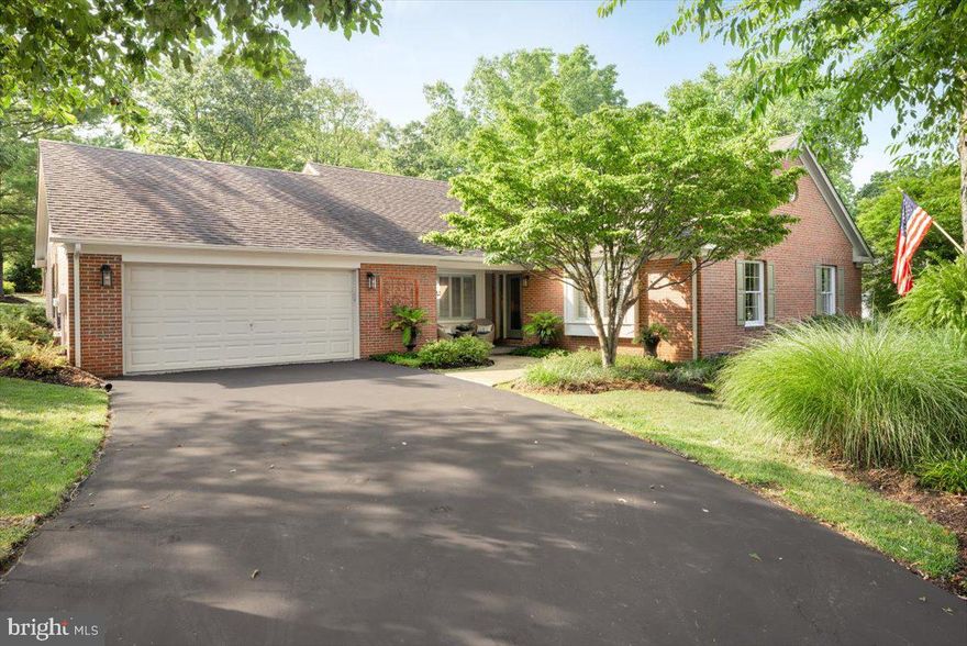 A home to behold.  This property is immaculate and situate in the much sought after setting of Stoneleigh in South Berkeley County, WV    Extraordinay landscaping entire property for privacy.
A large living room and formal dining room are featured.  State-of-the art-appliances are contained in a gourmet kitchen with beautiful granite  counters and bar.  The kitchen is adjoined by an open family room that has a brick gas-log fireplace for cozy evenings or step out onto the brick-walled patio. There is a large  master suite that also opens to the private patio. There are two more bedrooms and additional center bath.   The laundry is conveniently located near the bedrooms and washer/dryer are included.  Large storage shed.  Located just one mile from  various shopping, banks and dining, fast food, etc. , you will enjoy the conveniences.  Just off I-81, Exit 5 for easy access for commuters or trips to Martinsburg or Winchester.                             Truly this home must be 'seen to be appreciated'.