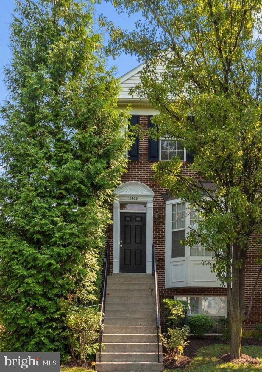 BACK ON THE MARKET. Huge price Reduction. Beautiful and well  maintained condo/townhome style.  House has 3 spacious bedrooms and 2 full and 1/2 bath. Spacious family and dining room combined. Kitchen with stainless steel appliances and granite counter tops. Full sized washer and dryer on lower level. Walkout to sitting area with fenced in back yard. Access to community swimming pool, walking trails, shopping center, restaurants. Walk up attic with additional storage space. This property is being sold AS IS.