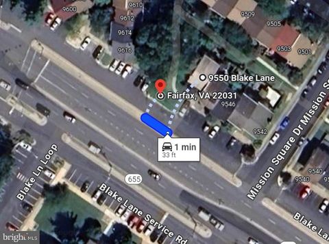 Vacant Land For Sale - Blake Ln/blake Ln Service Rd<br/> FAIRFAX, VA 22031