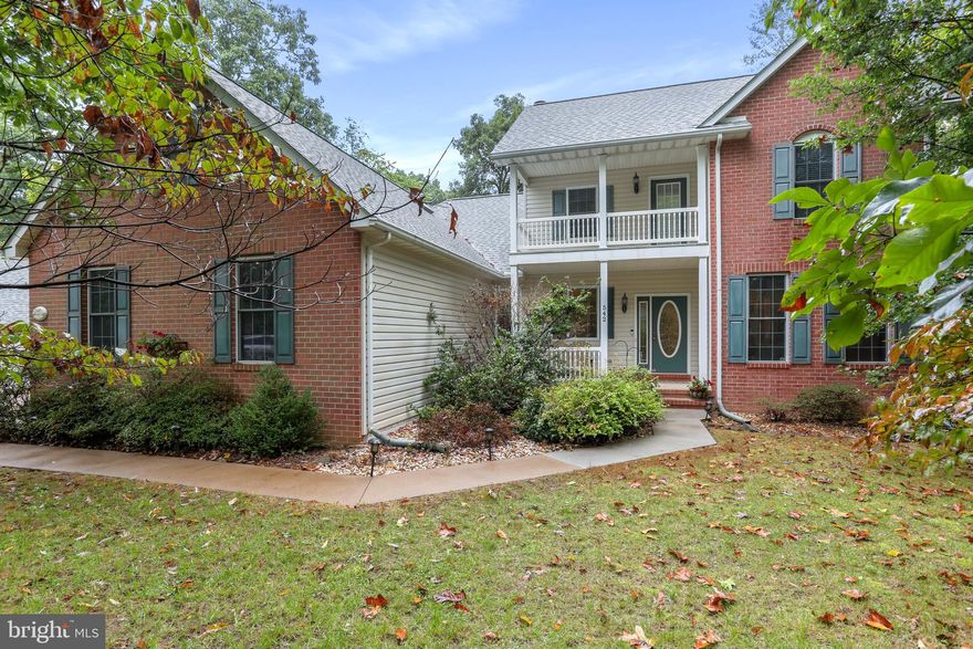 **OFFERS IN HAND. OFFER DEADLINE TUESDAY OCT 8TH AT 9AM**Discover your perfect oasis in this expansive 3-bedroom, 4.5-bath, bonus room, and lower level full mother-in-law suite stunning colonial nestled on over 5 acres! This residence offers almost 4,000 square feet of living space. This stunning home combines comfort and elegance, making it an ideal choice for families ,multigenerational families and entertainers alike.  As you enter, you'll be welcomed by a formal dining room and a spacious living room.  The kitchen is equipped with newer appliances, quartz counter tops, and ample counter space and cabinets to make meal prep a breeze. Off the kitchen you will find a large composite deck overlooking the trees in a wonderful peaceful setting. The large primary bedroom is located on the main level and the ensuite is a true sanctuary, featuring a soaking tub and a large walk-in shower.  Descend to the beautifully finished basement, that is suited for a complete mother-in-law suite, including a full bathroom.  Upstairs you will find another full bath, and two more ample sized bedrooms, which leads to your outdoor top-tier deck.  Enjoy an additional bonus room with it's own full  bathroom above the 3 car attached garage.  The two car detached garage is perfect for additional parking or a work shop.  This home also features two laundry rooms, one on the main level and one on the lower level . Among all this, recent upgrades include:  a new roof in  December 2023, 24 solar panels installed, UV blue lights installed in each HVAC, whole house air purifier,  both heat pumps replaced in 2019,the concrete driveway replaced in 2017 ,and much more- making this home move-in ready and worry-free! Don’t miss your chance to own this incredible home.