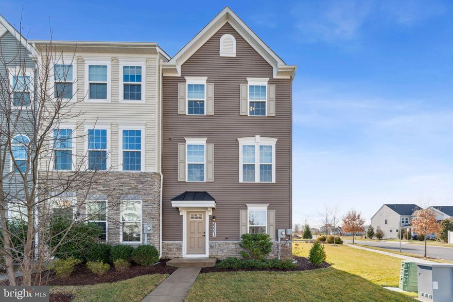 Discover this exquisite end unit townhouse, featuring abundant natural light and over $38k in 2019 upgrades. With 4 bedrooms and 3.5 bathrooms, it offers contemporary, spacious living.

Upon entry, you'll be greeted by upgraded hardwood floors, banisters, and craftsman doors for added elegance. Stylish light fixtures and an upgraded trim package enhance the home's appeal. The kitchen is a chef's dream, boasting an oversized island, gleaming granite countertops, stainless steel appliances, extended windows for ample light, and a roomy pantry.

The lower level is versatile, with a cozy family room featuring a fourth bedroom upgrade and a full bathroom adorned with custom floor-to-ceiling tile. Additionally, a finished bonus room provides extra storage or a craft area.
This townhouse seamlessly combines style, functionality, and space, creating an ideal place to call home. Nestled in a neighborhood connected to the Frederick County trail system, within walking distance to local schools, and surrounded by a serene nature preserve, it offers easy access to amenities like Ballenger Creek Park, the popular open-air shopping center, The Westview Promenade, Downtown Frederick, and major transportation intersections including I-270, I-70, and Route 15.