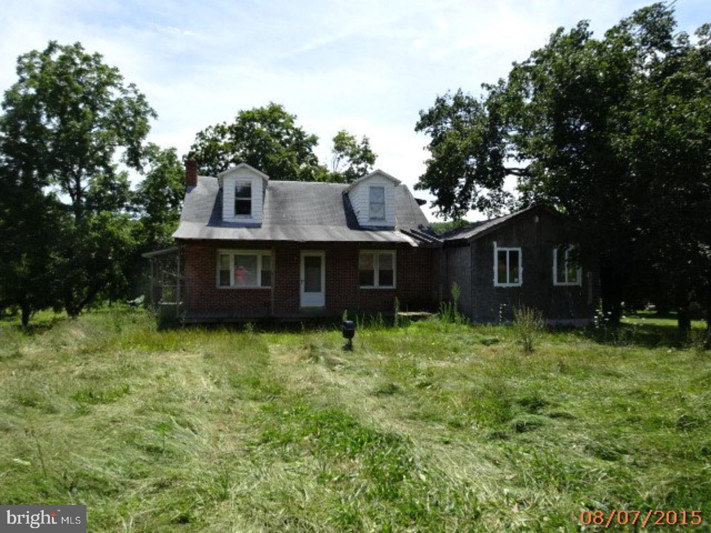 3 BR 1.5 BA Cape Cod home. First floor family room with fireplace. Eat-in Kitchen with ceiling fan. Living room with wood floors. Partially finished basement with fireplace and french doors leading to rear yard. Covered front and side porches. Mailing Address Continued: Auburn
