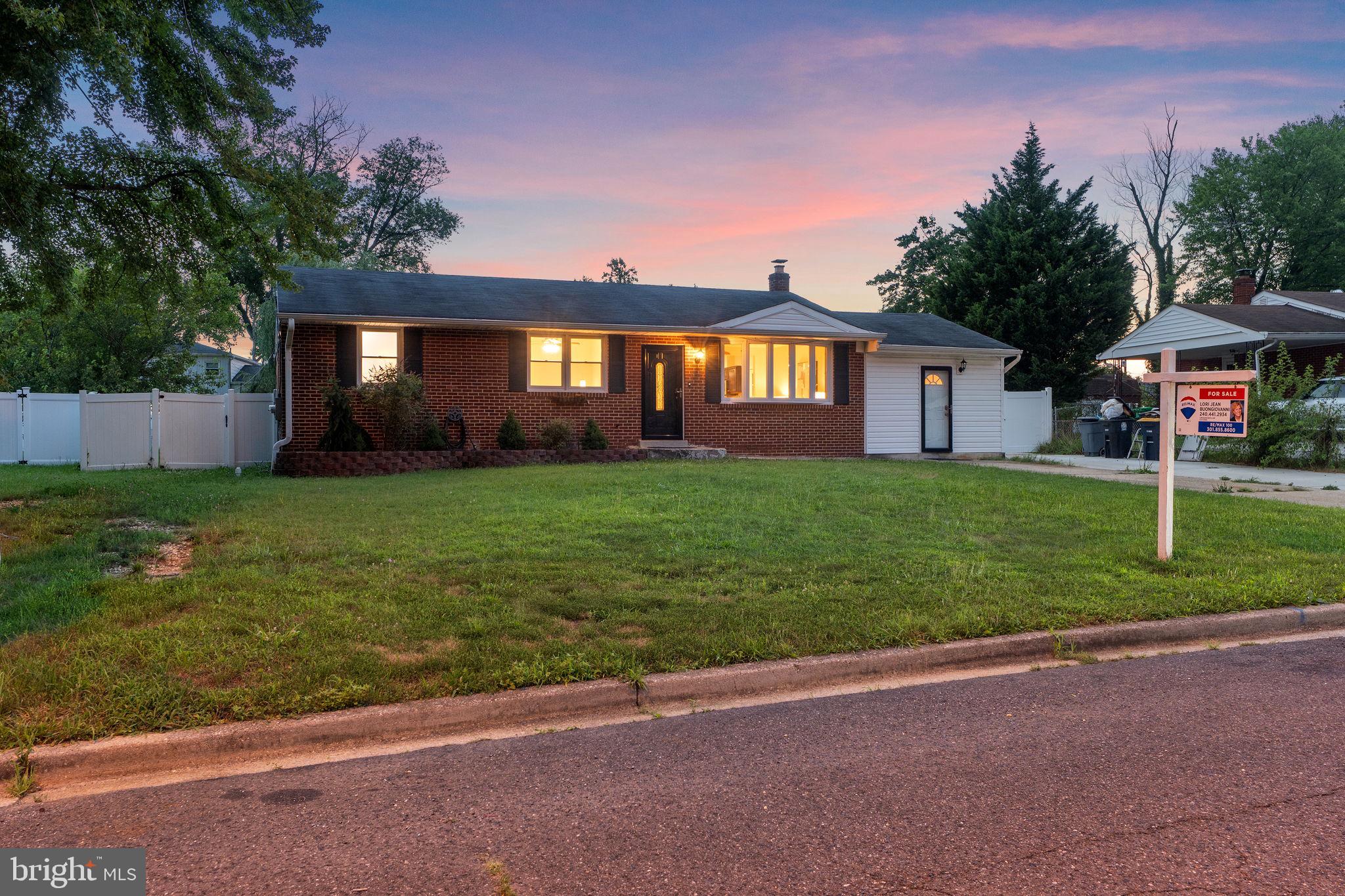 OPEN HOUSE Saturday July 26th, 11 - 2pm.. NO SHOWING UNTIL THE OPEN HOUSE.
Versatile Home with Dual Living Potential!
Welcome to this spacious 4-bedroom, 3-full bath home on a generous 0.27-acre lot in Clinton. Designed with flexibility in mind, the layout is ideal for multi-generational living or creating independent spaces.
The main level features two bedrooms and two full baths, including a primary suite with a private bath and a large 8.9’ x 8.7’ walk-in closet. The bright living room offers a bay window, natural wood floors, and a pass-through to the kitchen. You’ll also find a large den/flex space (or third bedroom), a kitchen with granite countertops and ample prep space, and a dining room with sliding glass doors leading to a spacious patio and flat, fully fenced yard—perfect for gardening, entertaining, or play. Bedrooms on this level are carpeted for comfort. The lower level includes two additional carpeted bedrooms, a full bath, an expansive family room, and a convenient laundry area. With direct access to the backyard, it’s a great setup for guests or an in-law suite.
Additional highlights include a new HVAC system and hot water heater (2021), a newer roof (2012), electric heating and cooling, and two sheds—one medium-sized and one oversized—ideal for storage or a workshop. The property also offers four dedicated parking spaces plus street parking for added convenience.
Enjoy excellent commuter access: just 20 minutes to Washington, DC, the Pentagon, and Andrews Air Force Base; 30 minutes to Fort Meade; and only 16 minutes to National Harbor’s shops, dining, and entertainment. Conveniently located near schools, shopping, and major routes (MD-5/Branch Avenue and I-495), this versatile home fits a wide range of needs—from military families to remote workers and multi-generational households.