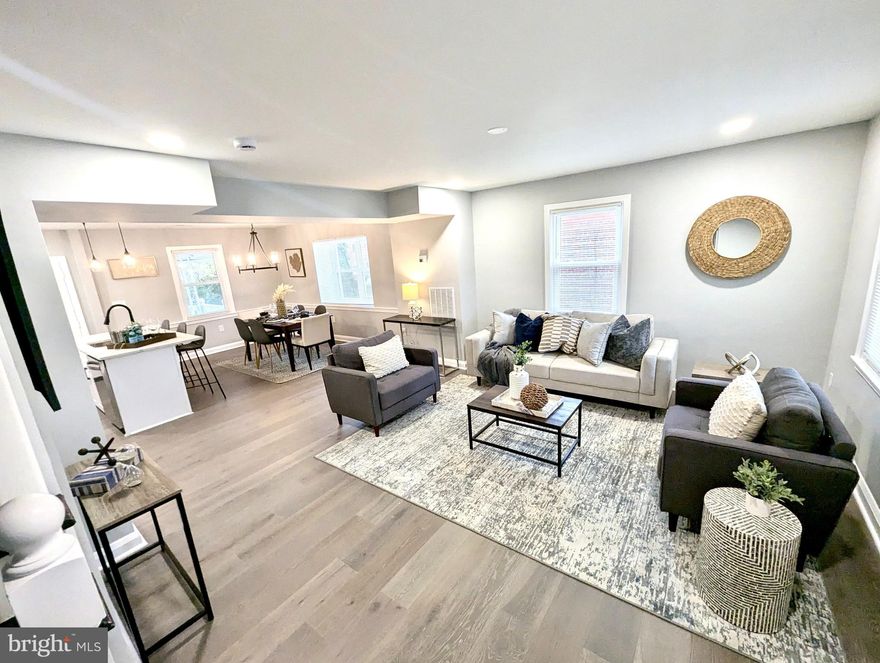 Stunning End-of-Unit Townhome in Baltimore, MD 21239 – Fully Renovated!

This beautifully renovated end-of-unit townhome offers modern living with an open concept design, perfect for today’s lifestyle. Located in a desirable Baltimore neighborhood, this home features 4 spacious bedrooms and 2 full bathrooms. Every detail has been updated, from the brand-new flooring throughout to fresh carpet and new paint in every room. The kitchen is a true highlight, boasting brand new appliances, sleek new cabinetry, countertops, and fixtures, ideal for both cooking and entertaining. Enjoy the comfort of stylish, upgraded bathrooms and all-new light fixtures that enhance the home’s contemporary vibe.

The fully renovated lower level provides flexible living options, use it as a 4th bedroom, a cozy family room or a private office space.

Set on a large end unit lot, with a spacious deck and backyard, this property provides ample outdoor space for relaxation and play. Conveniently located near local amenities, public transport, and major roads, this home offers both comfort and convenience. Move-in ready and waiting for you to call it home!

Don’t miss this opportunity – schedule your tour today!