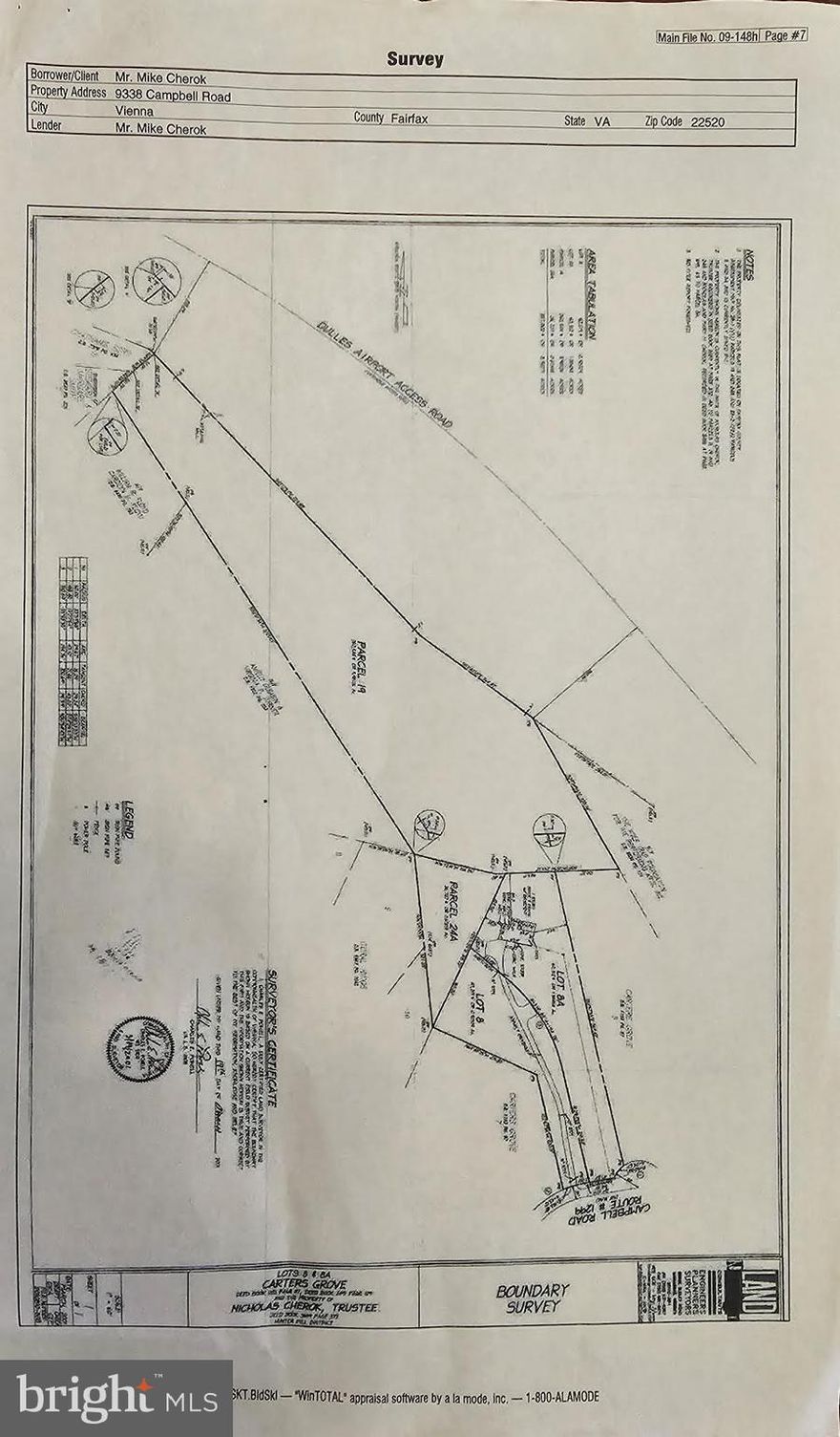 Incredible opportunity to own nearly 7 acres in Vienna, and build your dream home on this stunning property.  See property survey in attached documents. Bring your own builder or ask about building with JDA Custom Homes. Public water is available on Campbell Road. This offering includes lots 8, 24A and 19. Property can be walked by appointment.