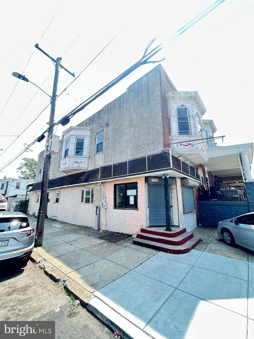 Prime mixed-use property in Philadelphia ready for your finishing touches. Framing is already in place, saving you time and money, but additional work is needed to bring the project to completion. This versatile building offers potential for both commercial and residential use, making it ideal for investors, developers, or owner-operators looking to customize to their needs.

Located in a high-visibility area with strong foot and vehicle traffic, this property provides excellent exposure for a future business while also offering residential income potential.

Bring your vision and transform this property into a strong income-producing asset.