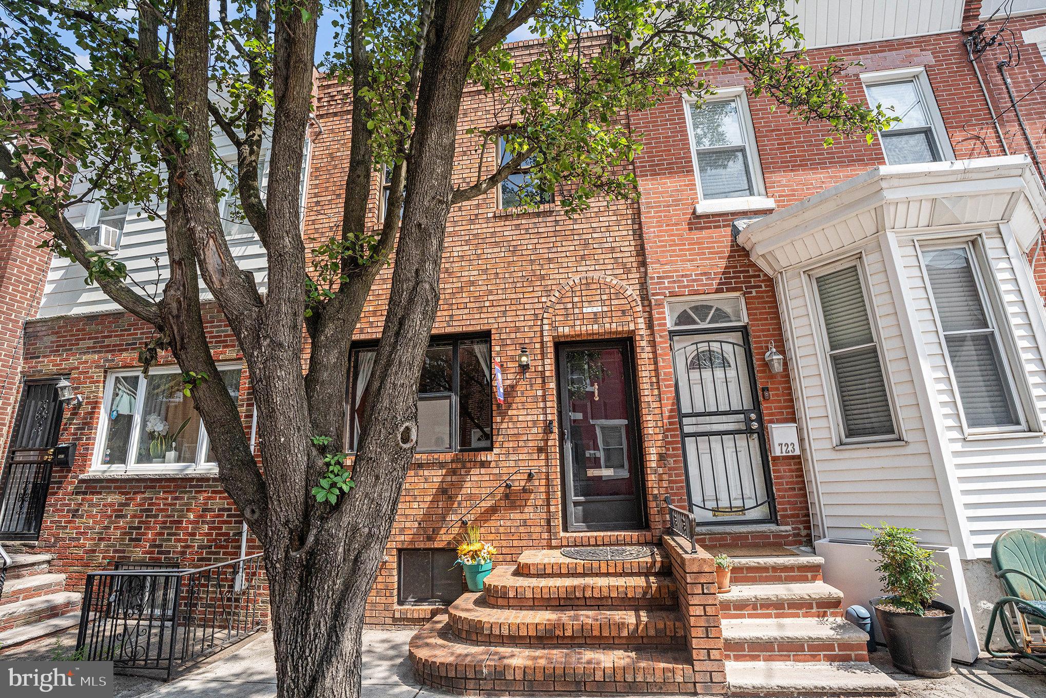 725 Hoffman Street is a 3 bedroom 1.5 bathroom property located in the desirable Whitman area of South Philadelphia. Just steps away from Bok Bar and all the marketplace has to offer, the location can’t be beat. As you enter through the front door you’ll be greeted by hardwood floors and an exposed brick wall. A half bath is conveniently located on the first floor. Make your way into the kitchen and enjoy plenty of cabinet space, ample storage and wall to wall shiplap. The outside deck patio has plenty of space to entertain, grill and relax this summer and fall.
Upstairs you’ll find three sizable bedrooms with closets and a full bathroom. Plenty of natural light pours in the front and rear bedroom. The recently waterproofed basement is perfect for storage and laundry. You cannot beat the location. Walking distance to Dickinson Narrows, Passyunk ave and plenty of bars and restaurants. Many parks and green spaces are walking distance including a dog park at the Bok Marketplace! Book your showing today! *** Seller's offering a $3,000 credit to replace carpets in the bedrooms/hallway!