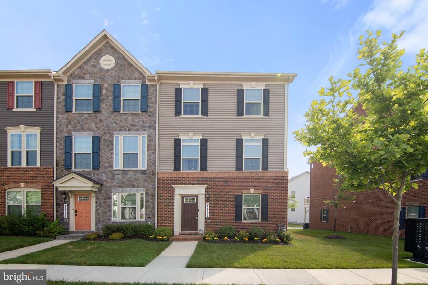 !!! Please be mindful of cat and do not let out!  An experienced escape artist who loves the outdoors...Do not let out!   

Welcome to this beautiful end unit townhouse located in the desirable Cabin Branch Community of Clarksburg. This spacious home showcases a stunning design and is in pristine condition, truly showing like a model.  As you step inside, you'll be greeted by the warm and inviting atmosphere created by the engineered hardwood floors and an abundance of natural light that fills the entry-level family room. This versatile space offers endless possibilities for relaxation and entertainment.  Moving up to the second floor, you'll find an open floor plan that seamlessly connects the dining and living rooms, with a chef's kitchen nestled in between. The kitchen is a culinary dream, featuring a large center island, perfect for meal preparation or casual dining. The breakfast bar provides additional seating options, and the gas cooktop and double wall ovens cater to all your cooking needs. A convenient coffee bar adds a touch of luxury, and the stainless steel appliances complete the modern aesthetic. The adjacent dining room offers deck access, allowing for seamless indoor-outdoor entertaining.  On the top floor, you'll discover three bedrooms, two full baths, and a laundry room. The primary suite is a true retreat, boasting a trey ceiling, a walk-in closet, and a luxurious ensuite bath. The ensuite bath features double sinks, granite counters, and a stall shower, providing the perfect oasis for relaxation and self-care.  This townhouse also includes an attached two-car garage, offering convenient parking and storage options.  Additionally, it is situated in an amenity-rich community that caters to your every need. Enjoy access to a clubhouse, swimming pool, walking trails, tot-lots, soccer fields, and picnic pavilions, providing endless opportunities for outdoor recreation and socializing.  Conveniently located, this townhouse is just moments away from the Prime Outlet mall, offering a variety of shopping and dining options. Nature enthusiasts will appreciate the proximity to Black Hills Regional Park, perfect for hiking, picnicking, and enjoying the great outdoors. Commuting is a breeze with easy access to I-270, connecting you to nearby cities and employment centers.  Don't miss your chance to own this exceptional townhouse in the highly sought-after Cabin Branch Community. Schedule a showing today and make this impressive property your new home.