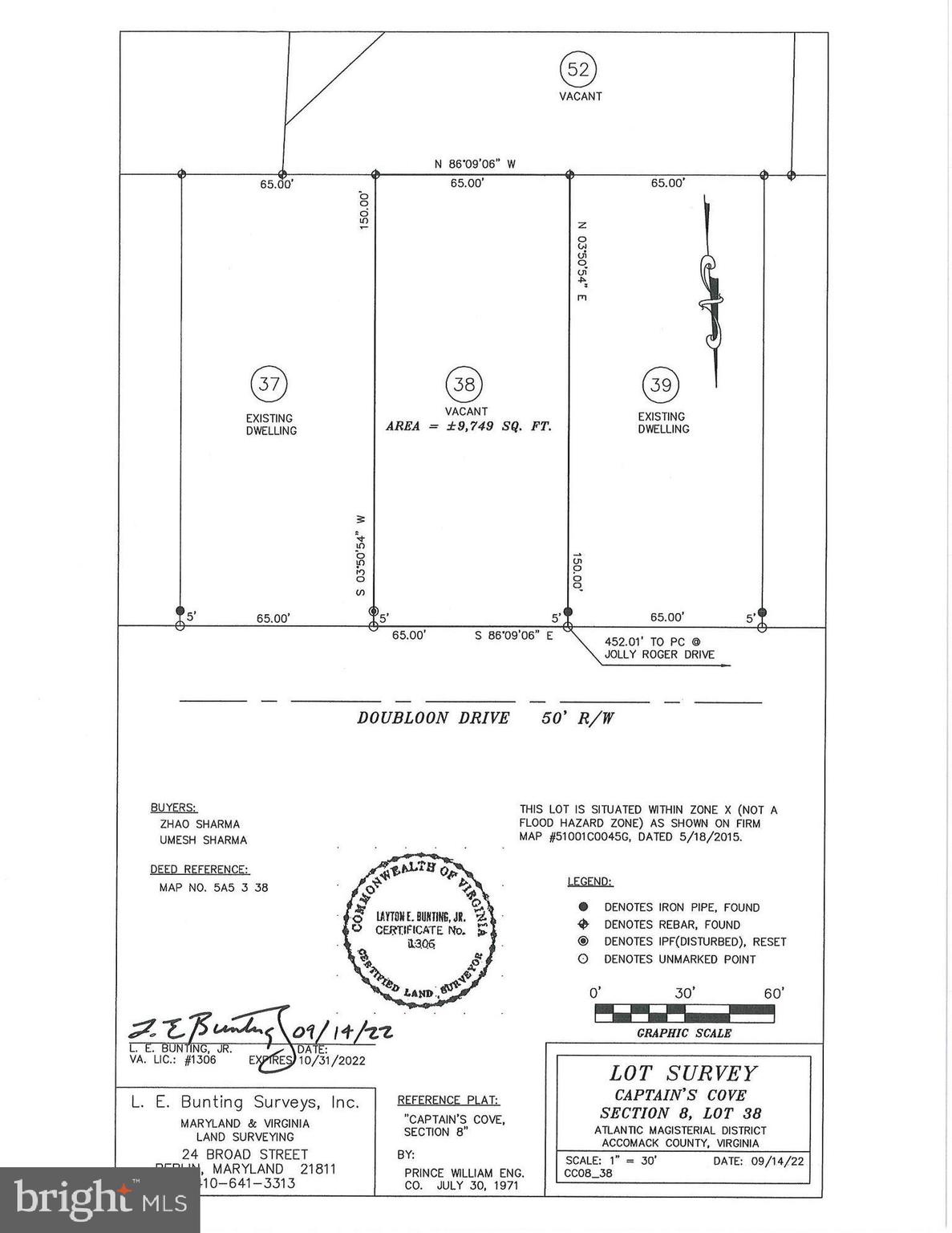 CAPTAIN'S COVE - Land
