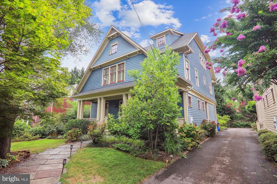 Nestled in one of Bethesda's most sought-after neighborhoods, this exquisite home boasts six bedrooms across four levels, providing ample space for comfortable living and entertaining. Just minutes from the Metro, grocery stores, and the vibrant shops and restaurants of downtown Bethesda, this property offers unparalleled convenience and accessibility.

Step into the inviting foyer and be greeted by high ceilings, gleaming hardwood floors, and a grand central staircase, setting the tone for the elegance that permeates the home. The main level features a spacious living room adorned with wainscotting, crown molding, and recessed lighting, creating a warm and welcoming atmosphere perfect for relaxation and entertaining.

Directly across from the living room is the formal dining room, an ideal space for hosting dinners and gatherings, which flows seamlessly into the modern kitchen. Here, you’ll find an eat-in island with a built-in cooktop, sleek countertops, and contemporary cabinetry, complemented by stainless steel appliances. The adjacent breakfast area, flooded with natural light, offers the perfect spot for casual meals and morning coffee.

The family room, featuring a stunning fireplace as its focal point, is bathed in natural light pouring in from large windows and glass doors that provide a seamless transition to the outdoors. This inviting space is perfect for family gatherings and cozy evenings. The room opens directly onto a magnificent hardscaped patio and backyard, designed for ultimate relaxation and entertainment. 

Here, you’ll find a built-in outdoor kitchen area complete with a grill and countertop space, all sheltered under a semi-covered pergola. This outdoor oasis is ideal for alfresco dining, summer barbecues, and entertaining guests, ensuring you can enjoy the beauty of the outdoors in comfort and style.

Upstairs, retreat to the expansive primary bedroom, showcasing coffered ceilings, beautiful wood flooring, and a walk-in closet with built-ins for your convenience. The connected primary bathroom offers a luxurious soaker tub, providing a spa-like experience at home. The hardwood floors continue to the three additional spacious bedrooms. The top level, complete with a full bathroom, offers endless possibilities, serving as a play area, office, or bedroom.

The entertainment options extend to the lower level, featuring a large recreation room with a full-sized pool table, a bar area, and a cozy fireplace. Outside, the detached one-car garage provides parking and additional storage options. This exceptional property won’t be on the market for long. Don’t miss the opportunity to own this beautiful home in Bethesda. Schedule your private tour today and experience the perfect blend of luxury and convenience. Act now before this gem is gone!