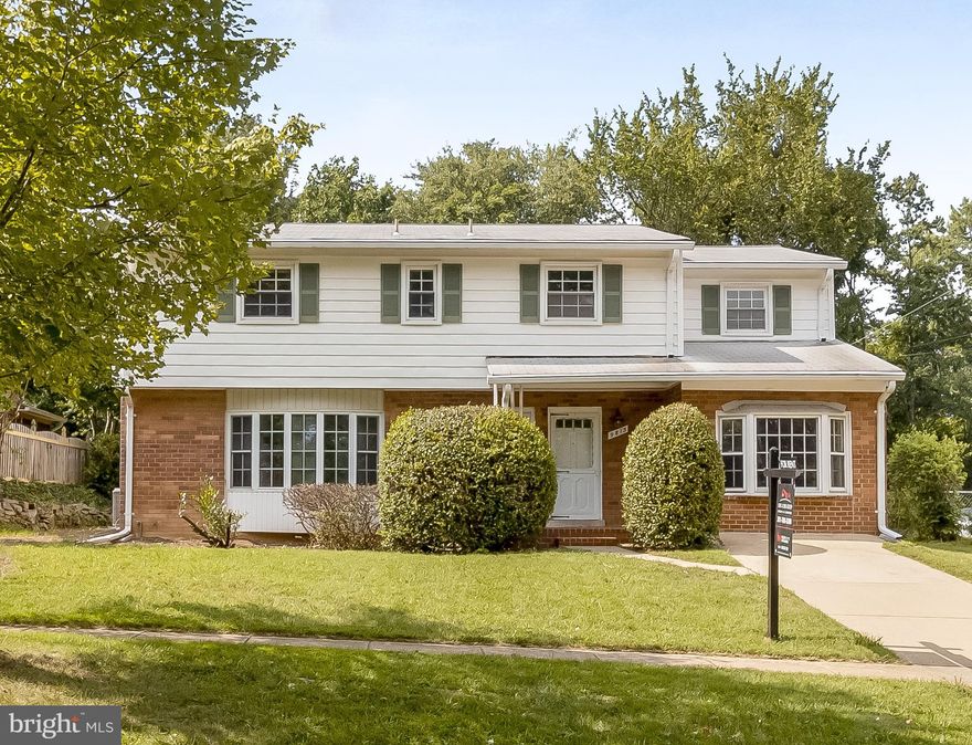 Move-In Ready and Immediate Availability. This 5-Bedroom Colonial is in the Ashburton Neighborhood of Bethesda with many upgrades including remodeled Kitchen and Bath, Hardwood Floors, Table Space Kitchen, Large Fenced Yard, Large Dining room w/Hardwood, Large Living room w/Bay Window, Family Room w/Fireplace. Convenient inside Beltway location near NIH, Navy Medical center, Downtown Bethesda and blocks to Elementary School.