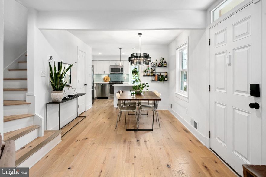 Welcome to this impeccably updated 2-bedroom townhome-style condo, exuding style and sophistication at every turn. Step inside to discover wide-planked flooring that stretches throughout the open-concept living space, creating a seamless flow from room to room.

This home has been thoughtfully upgraded with attention to every detail. Fresh paint, new trim, and interior doors create a crisp and polished look, while the fireplace surround adds a touch of warmth and luxury to the living space. Modern lighting fixtures illuminate every corner with a soft, inviting glow, complemented by new ceiling fans for added comfort and style.

The kitchen has been thoughtfully upgraded with crisp white cabinets, quartz counters and new hardware, enhancing both functionality and aesthetic appeal. Updated bathrooms and new appliances, including a new fridge (2022), water heater(2022), and washer & dryer(2023), ensure convenience and efficiency for daily living.

Additionally, the roof and windows were replaced in 2018, providing enhanced energy efficiency, curb appeal and peace of mind for years of worry free living. Storage is not a concern here, with a huge attic space offering ample storage, and custom closet built-ins, organization is a breeze.

Step outside to discover your own private oasis—a fenced courtyard with a brand-new deck, perfect for outdoor entertaining or simply enjoying a quiet moment in nature.

In addition to its stunning interior and outdoor spaces, this home offers a wealth of amenities through its Condo association. Enjoy the convenience of included water & sewer as well as landscaping, snow removal, parking (1 assigned & 1 unassigned spot), trash/recycling removal, and access to community park and gazebo. Covered storage areas provide ample space for your belongings, while Google smart home integration adds a modern touch to daily life.

Located in a highly sought-after area, this home offers easy access to the East Falls Church Metro, Tuckahoe Park, and the W&OD Trail—perfect for outdoor enthusiasts and commuters alike. Explore the vibrant Falls Church "Little City" and nearby Westover Village, where you'll find charming cafes, restaurants, and shops. With Route 66 access and just a quick drive to Washington, DC, this home truly offers the best of both worlds—convenience, comfort, and luxury living. Welcome home!!