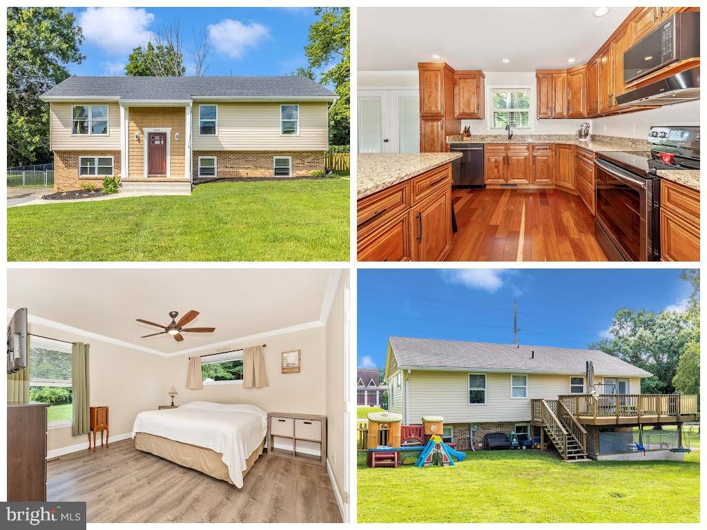 ***OPEN HOUSE*** Sunday, August 24th from 1-3pm ***OPEN HOUSE*** Welcome home to this beautifully updated split foyer in Middletown! This recently renovated home features four spacious bedrooms and three full bathrooms. The main level boasts stunning hardwood floors, neutral paint throughout, and an eat-in kitchen complete with a large center island, granite countertops, and ample storage space. The lower level showcases brand-new LVP flooring, offering durability and style. Relax with your morning coffee on the deck while enjoying views of your fully fenced backyard, perfect for privacy and outdoor activities. Don't miss your chance to make this charming house your new home!