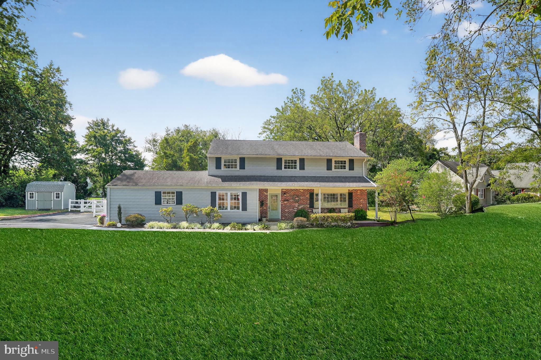 Welcome to this beautifully updated 4-bedroom, 2.5-bath home in the heart of West Chester, offering modern comfort, thoughtful upgrades, and unbeatable convenience. Step inside to find a bright and open layout, freshly painted in neutral tones and enhanced with Shaw waterproof and pet-proof LVT flooring throughout. The newly remodeled chef’s kitchen is a true showstopper, featuring KraftMaid solid wood shaker cabinets with a lifetime warranty, quartz countertops, deep drawers, pull-outs, and soft-close doors. A coffee/tea station adds a touch of luxury, while professional-grade Moen fixtures elevate both the kitchen and the stunning primary bath, designed with spa-like finishes. Upstairs, you’ll find four spacious bedrooms plus a bonus room ideal for a home office or nursery. Bathrooms are beautifully tiled, and every detail has been considered for comfort and quality. Major upgrades bring peace of mind: new AC, heater, hot water heater, plumbing, electrical panels, transfer switch for a generator, and EV charger hookup. Outside, enjoy a new driveway, vinyl fencing, and a 10’x12’ barn/shed for storage. This home combines modern living with low-maintenance ease—all just minutes from major highways, shopping, dining, and the vibrant West Chester Borough. Don’t miss your chance to call this move-in-ready home yours!