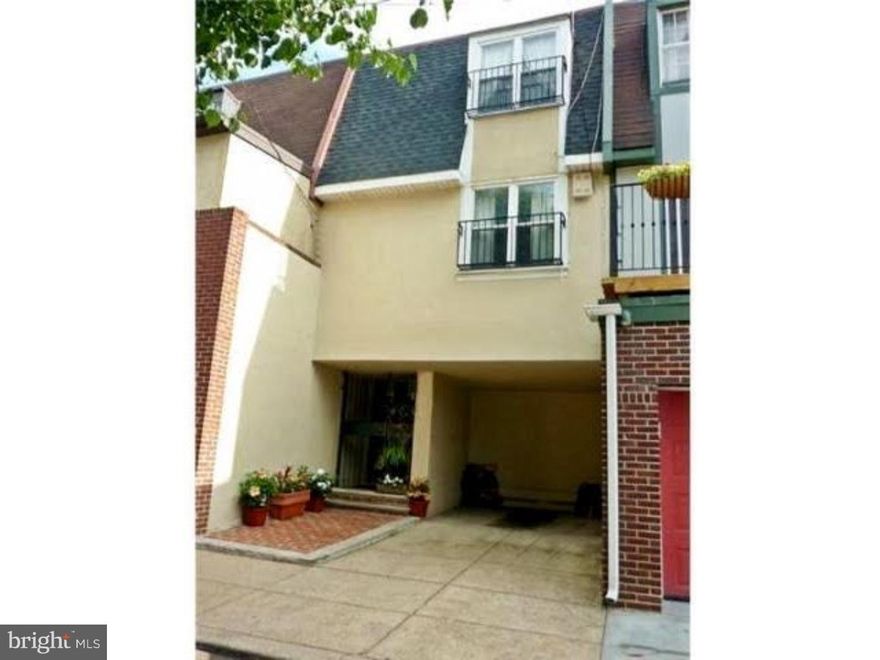 Located on a charming block in Queen Village, this Spacious Home with parking, secluded patio area, and a vast shared Courtyard/garden is just waiting for your touch - within walking distance to everything you need! After parking in your 1 car driveway, enter the house into the open living room with wood burning stove and beautiful cherry wood floors. Out back you have a quaint patio leading to a huge open yard bordered by flowers and foliage. The serene shared garden oasis is a quiet retreat from city living. Back inside, the second and third floor have newly finished original hardwoods. In the second floor master you will find an abundance of closet space, pine floors (just installed) and a master bath with Jacuzzi tub. Use the extra bedroom on the second floor as you wish (nursery, workout room, office, etc.) The third floor features two spacious bedrooms and a shared bath. The eat-in kitchen was just renovated with new granite counter-tops, subway tile back-splash, and all new stainless steel appliances with generous pantry. Don't forget about the brand NEW roof (Aug 2016) and updated Heating and AC systems (2012). Schedule your showing today as this house (and yard!) won't last long.