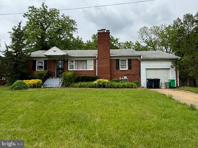 Charming all-brick rambler with an attached garage and a full basement, offering plenty of space both indoors and out. The home features a large yard, perfect for outdoor activities or future landscaping projects. Located at 5910 Arbroath Dr in Clinton, MD, this property is nestled in a peaceful neighborhood yet is conveniently close to local shopping, dining, and major commuter routes, providing both tranquility and accessibility. Important note: the property is being sold with the current occupant in place. No interior access will be provided for showings, inspections, or appraisals.