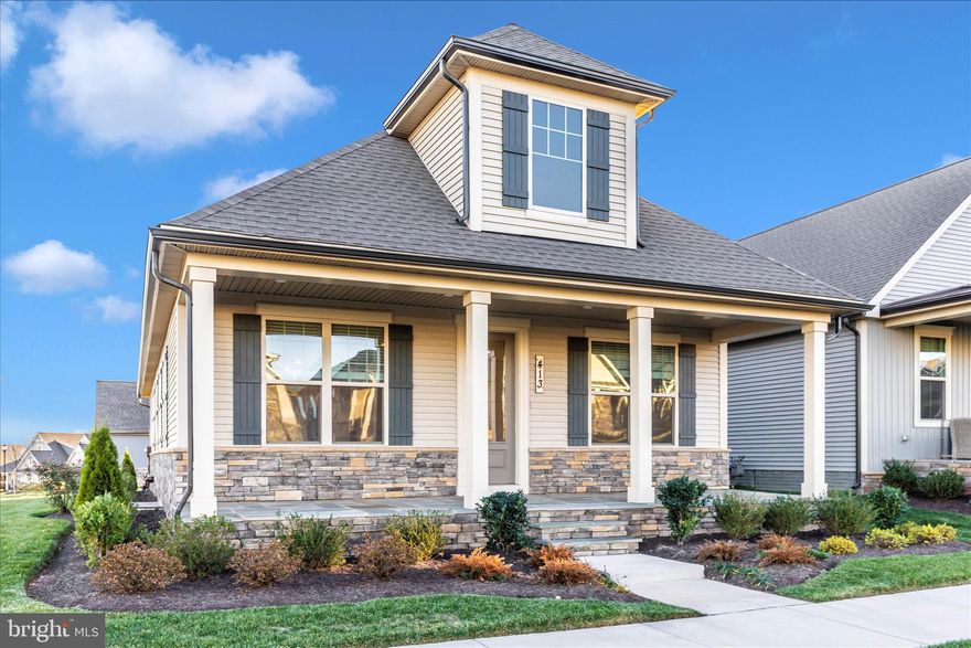 Stunning Corner Lot  on Bucklebury Lane

 *** COMES WITH 1 YEAR HOME WARRANTY WITH CINCH HOME SERVICES,  PAID BY SELLER***

Welcome to this beautiful, move-in-ready home, Starlite Model, built in 2024, located in the highly sought-after Bloomfields 55+ community of Frederick, MD. Thoughtfully designed for both comfort and style, this home features three bedrooms, three full bathrooms, a charming covered front porch, and a rear-entry two-car garage - all nestled on a desirable corner lot! The open-concept main level features luxury vinyl plank flooring throughout, creating that sleek, cohesive and low maintenance style living everyone needs.  The laundry room is conveniently located on this level, just off the garage and kitchen. The gourmet kitchen stands out with quartz countertops, a stylish tile backsplash, matte black finishes, and a spacious island perfect for hosting gatherings. This level also includes two well-appointed bedrooms, one being the primary suite featuring an attached bath with beautiful quartz countertops, a double sink vanity, a walk-in shower, and a custom walk-in closet. The second bedroom is generously sized and is conveniently served by its own full bathroom located just outside the room, offering comfort and privacy for guests. The fully finished lower level offers a spacious living/recreation area perfect for entertaining, hobbies, or movie nights!  A nicely-sized bedroom and a full Jack-and-Jill bathroom make this level ideal for guests, or additional living flexibility. 

Community Amenities:
Living in Bloomfields means enjoying an exceptional lifestyle. Residents have access to a beautiful community center, a fully equipped fitness center, an inviting outdoor pool, tennis courts, and scenic walking trails throughout the neighborhood. Whether you enjoy staying active, socializing, or simply taking in the peaceful surroundings, Bloomfields offers something for everyone.

Don’t miss the chance to own this exceptional home in a vibrant, amenity-rich 55+ community.  Schedule your private showing today!