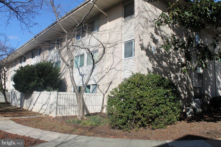 HOT LOCATION & CONDO- Steps to West Falls Church Metro Shopping -1 block, park & bike path near  Beautifully renovated  Inviting enclosed yard & patio w/privacy fence is a rare find  Kitchen w/extra cabinets, granite, gas stove & marble floor  Bamboo flr in Liv & Din Rm  Thermo windows, Lg BR w/Walk-in closet. Sep storage. Assigned parking  FCC schools & amenities  EZ access to I-66 Mins to Tysons