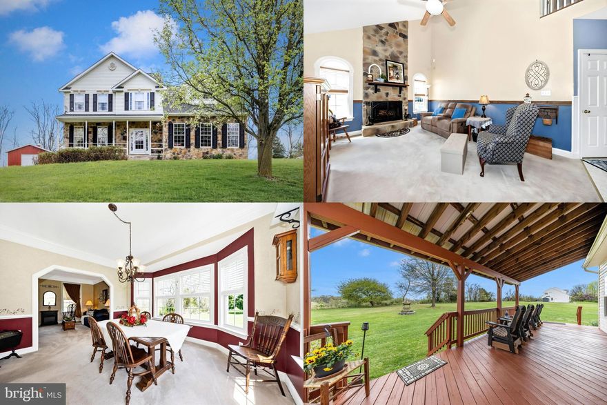 Experience refined country living in one of the region’s most sought-after equestrian communities—complete with private, gated, deep-water access to the Potomac River.

This exceptional stone-front Colonial is set on nearly six serene acres, along a tree-lined road. The property is set back from the road and offers privacy, peace, and breathtaking views.  

Inside, timeless elegance meets modern comfort. Formal living and dining rooms provide classic gathering spaces, while the gourmet kitchen features 42” cabinetry, a center island, and a charming breakfast area. The impressive two-story family room features a beautiful, custom stone fireplace.

Step outside to the covered rear porch—this space is perfect for quiet, peaceful mornings to enjoy your coffee and relaxing evenings to unwind from the day. Incredible views make this feature it’s own private oasis!

The expansive 24' x 32' barn/outbuilding with a 10-foot roll-up door offers a versatile space ideal for equipment storage, a workshop, or many other hobbyist activities.

The exclusive, gated, river access includes a pavilion, boat dock, and swimming platform. Perfect for picnics, kayaks, fishing/boating, and other recreational activities.

Recent updates are numerous and include a new roof (2019), new well and sump pumps, kitchen appliances (2023), and a brand-new Maytag washer and dryer (2024).

Conveniently located just 10 minutes from shopping and I-81, 15 minutes to the Maryland border, and a little over an hour from Washington, D.C. and Baltimore, this home offers an ideal balance of peaceful country living and everyday convenience.