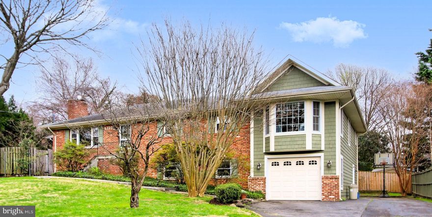 OFFER DEADLINE MOVED UP TO FRIDAY 4/8 at 8 AM**Are you looking for an extensively remodeled home on a quiet dead end street in the McLean school pyramid  that is walkable to Metro?  Look no further.  Welcome to 6727 Montour Drive.   Fantastic 4 BR, 4 BA home with den/5th BR on lower level.   Walk up the handsome slate walkway and come on in.   Owner has transformed the main level living area and now boasts a sparkling open floor plan with newly refinished gorgeous hardwoods.   Living room on your left with big picture window, fireplace with mantel, built-in cabinets, crown molding & recessed lighting.    Step over to the sunny gourmet kitchen with spacious center island, granite counters, stainless steel appliances , white tile backsplash, skylight, recessed lighting & pendant lighting over island.    Don't miss the microwave in the island and for those chefs, you probably already noted that we have gas cooking.   Dining area on the left with bay window, skylight, recessed lighting and upgraded sliding glass door to the distinctive screened in porch built late 2019.   We were going to save the porch until later but it does look inviting.  Go ahead and check it out.  With Spring coming it's a great spot to relax.    Let's come back in and check out the 4 main level bedrooms.  Home boasts three good sized bedrooms off the hallway, all with hardwood flooring.    The second bedroom on the left includes a private remodeled full bath.    There is also a smartly remodeled full bath off the hallway.   Including the master bedroom private bath, the home offers three full baths on the main level.   Walking down the hallway a bit further we come to the spacious master bedroom suite addition.   Newer hardwoods in here and features brick accent wall, ceiling fan, sunny bay window, distinctive tray ceiling and dual walk-in closets.   Also features sparkling private bath with separate tub and shower & dual vanities.    Let's head back down the hallway and down the stairs to the sprawling daylight lower level.    Keep up there is a still a lot more to see.   Note the brand new carpeting on the stairs and thru-out most of lower level.    We have a good sized recreation room with recessed lighting.  A few steps over is another  room with upgraded laminate flooring  currently used for ping pong table that could be used as a home gym. hobby area or a myriad of other ways.  There is a remodeled 4th home full bath, spacious laundry room with lots of storage and counter space as well as top notch LG front-loading washer & dryer, another good sized room currently used for storage with lots of shelving and then last but not least a private den in the back that could be a perfect private home office or guest room/5th bedroom.    Also don't miss the oversized one car garage with room for workshop.   Backyard is totally fenced and some of the left side of the home as well.   Enjoy your BBQ on the large patio off of the screened in porch.   Large shed in back for storage.   Lots of green space front and back and ample areas for those gardeners.   All this and a superb location just a 3 minute drive and 16 minute walk to the West Falls Church Metro according to Google maps.   Short walk to Haycock elementary school as well.   Thanks for your kind attention.