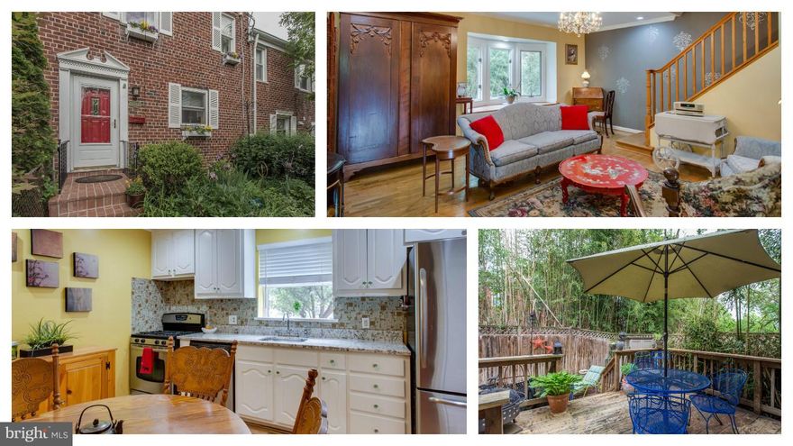 NEW PRICE! Charming home in sought after Warwick Village of Del Ray. The upper level was modified to include two large bedrooms and an enlarged bathroom. Table Space Kitchen with Granite Counter Tops, Stainless Appliances, Gas Cooking, Glass Tile Backsplash. Large Living Room with Bay Window and Recessed Lighting, Enjoy the Large  Family Room on the lower level and the Outdoor Patio & Deck Oasis.