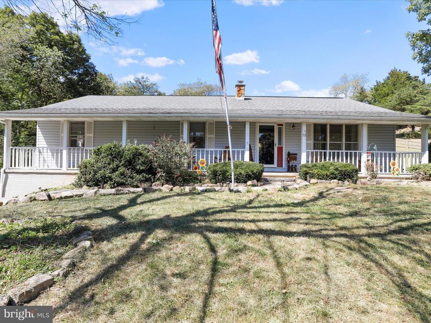 Welcome home to this beautifully maintained rancher in the sought after Ft Ashby area offering comfort, convenience, and room to relax-inside and out. The main level features a bright, open layout with three generous bedrooms and three full bathrooms. The primary suite includes a walk-in closet and a private bath for your own retreat. Laundry is conveniently located on the main floor, and the kitchen is equipped with sleek stainless-steel appliances.
The finished basement provides an additional living room and a full bath perfect for a media room, guest space, or hobby area. An attached two-car garage keeps vehicles and storage protected year-round.
Step out to the screened-in back porch and take in the view of your own pool, apple and peach trees, and a handy storage shed. with just over half an acre, there's plenty of space to garden, entertain, or simply enjoy the outdoors.
This move-in ready home combines modern comfort with country charm-don't miss your chance to make it yours!