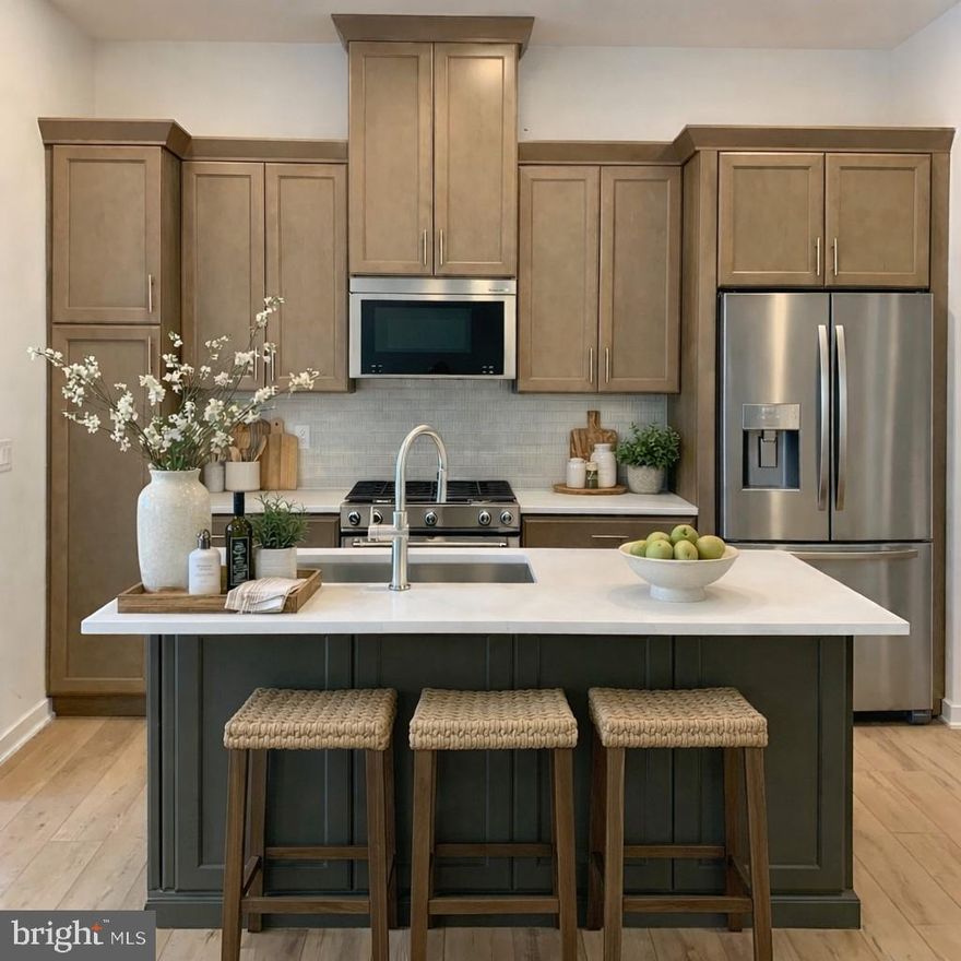 Quick Move-In Home on home site 60 is available for January delivery! This charming new construction, 55+ luxury townhome, designed for a vibrant senior community, offers an inviting blend of comfort and modern living. Inside, discover an open floor plan that seamlessly connects the family room and kitchen, ideal for entertaining or relaxing. The kitchen boasts upgraded countertops, a spacious island, and ENERGY STAR stainless steel appliances, ensuring both style and efficiency. Two well-appointed bedrooms, including a primary suite with a luxurious walk-in shower, provide ample space for comfort. Thoughtful features like recessed lighting, a pantry, and a convenient main floor laundry hookup enhance everyday living. The exterior is equally appealing, with low-maintenance vinyl siding and stone accents. Enjoy the tranquility of a lot that backs to trees, providing a serene backdrop. The attached garage and ample driveway space offer convenience for residents and guests alike. The community's association fee covers essential services like lawn care and snow removal, ensuring a hassle-free lifestyle for residents. This townhouse is not just a home; it's a gateway to a fulfilling lifestyle in a supportive community. Don't miss the chance to invest in a property that promises both luxurious comfort and a low-maintenance lifestyle!
Photos for representation - may show optional features.