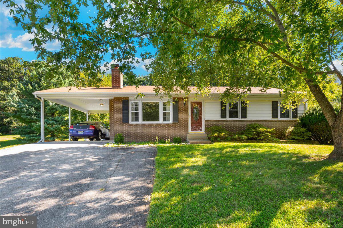 Exceptional opportunity to acquire a well-situated, three-bedroom brick ranch-style home in a desirable neighborhood. The main level has three bedrooms, two full bathrooms, a living room with fireplace, an eat-in kitchen, and a formal dining area with a slider leading to the covered back porch. The property features a fenced yard complete with a pool and hot tub. The basement includes a living room, bar, laundry room, and two additional bonus rooms. The property has been under the same family ownership for over four decades and is priced to reflect necessary updates. Conveniently located near major commuter routes, offering easy access to Urbana, New Market, and downtown Frederick. This location provides proximity to various dining establishments, shopping centers, local breweries, wineries, and Adventure Park USA. This home is being sold to settle an estate and is being sold "as is". Call your favorite realtor for a tour today!!!