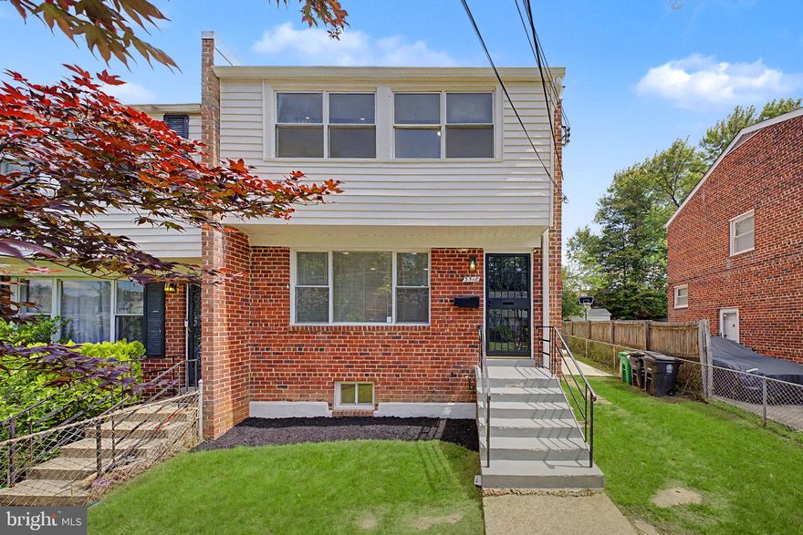 Freshly updated and move-in ready, this well-maintained semi-detached brick home offers a smart and functional layout across three finished levels in a welcoming cul-de-sac community. Conveniently located just a short walk to the Southern Ave Metro Station, the property provides easy access to Washington, DC via the Green Line.

The main level features hardwood floors, a spacious living room, and an additional flexible space ideal for a bedroom, office, or playroom. The renovated eat-in kitchen includes granite countertops, a breakfast island, modern cabinetry, and stainless steel appliances.

Upstairs, you’ll find three well-proportioned bedrooms and a full bathroom, including a generously sized primary bedroom with ample closet space. The fully finished lower level adds valuable living space with a large recreation room, half bathroom, and flexible options for guests, work-from-home space, or entertaining.

Outdoor features include a fenced backyard with plenty of space to throw a great party! Central air conditioning and classic brick construction complete this move-in-ready home.

Nearby amenities include Oxon Run Park, shopping, dining, and everyday conveniences, all contributing to strong long-term value and rental appeal. With modern updates, flexible living space, and a commuter-friendly location, this property presents an excellent opportunity for both owner-occupants and investors alike.

Photos virtually staged.