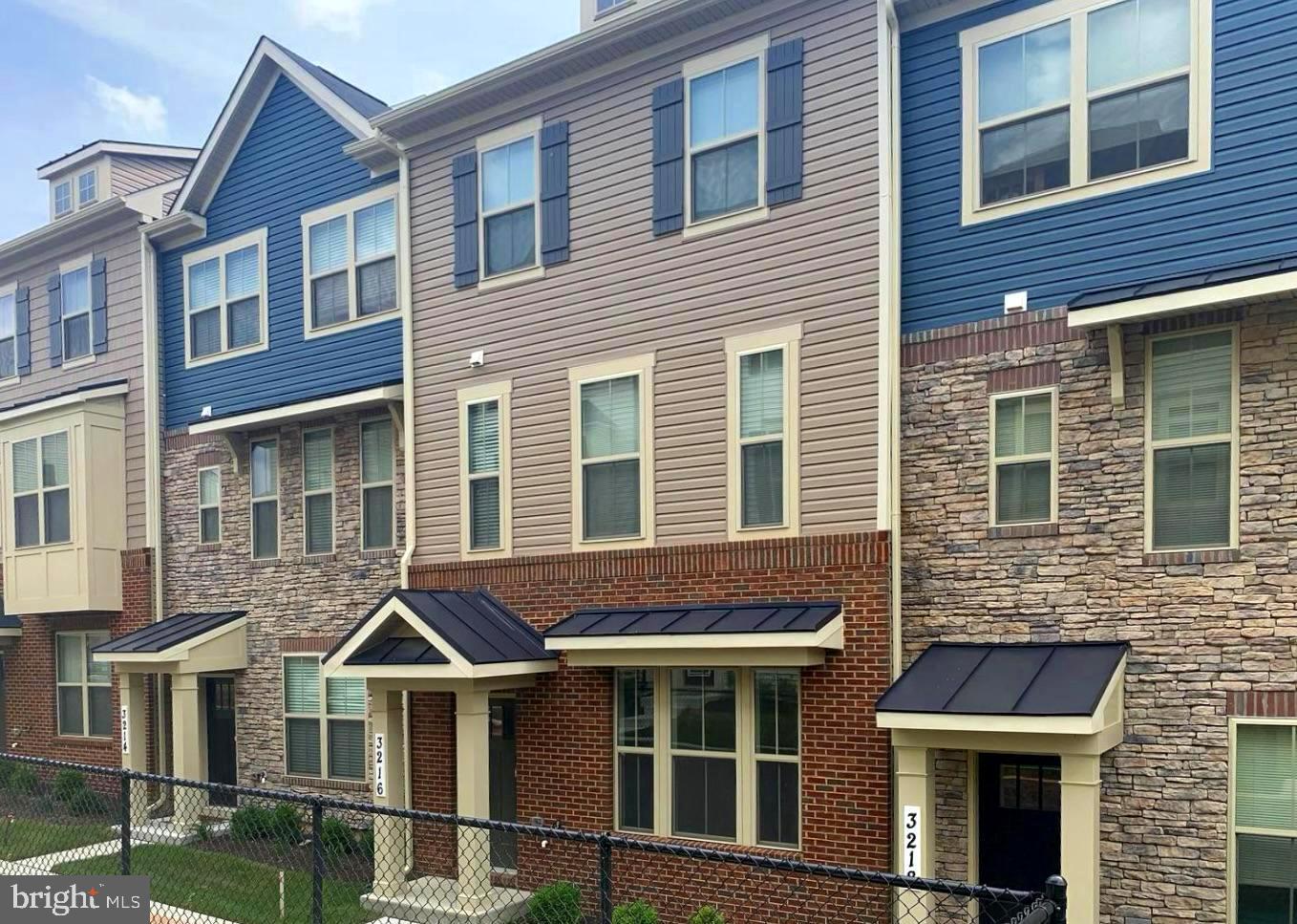 Gorgeous townhouse in Parkside. Enjoy easy living with open concept floor plan perfect for your family and friends to enjoy. Beautiful hardwood floors on main level and foyer. Main level has a large living room and dining area. Kitchen has a huge island with stone counters, stainless steel appliances, backsplash and plenty of cabinets. Deck off kitchen for entertaining. Lower level has family room with a 1/2 bath built in for dropping mail. Master bedroom retreat is complete with an attached full bathroom featuring large shower and dual sinks. Huge master closet will hold all of your clothes with ease. Extra bedrooms are spacious and there's a hall bath for easy access. Laundry is also located on the bedroom level. Parking is a breeze with a 2 car attached garage, driveway and additional parking spots in community. Conveniently located to 295, Baltimore, DC, shopping and schools. Tenant occupied with 24 hours notice required. Home and carpeting will be professionally cleaned.