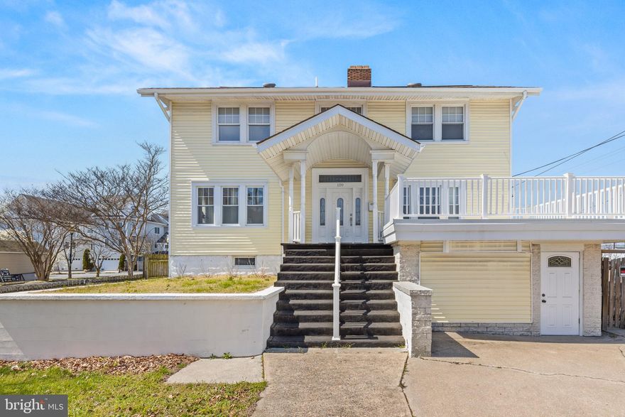 Seller financing available with favorable terms of 5%. .   Located  in the heart of downtown Ocean City, Maryland, this spacious 5-bedroom, 3.5-bath single-family home offers the perfect blend of beachside living, commercial potential, and investment opportunity. Just a short walk to the beach, famous Ocean City Boardwalk, Trimper Rides, Jolly Roger Amusement Park, Thrasher’s Fries, and countless other attractions, you’ll always be in the center of the action.

Zoned DMX, this property allows for both residential and commercial use—opening the door to endless possibilities such as a retail space, office, or mixed-use development. Inside, you’ll find generous living spaces perfect for family gatherings or hosting guests. The property also offers plenty of parking—a rare find in downtown—and an unfinished lower level that can be transformed into additional living space, a rental unit, or a recreational area, boosting both comfort and value.

Whether you’re searching for a lucrative investment, a business location, or your full-time coastal residence, this home delivers location, versatility, and potential.
