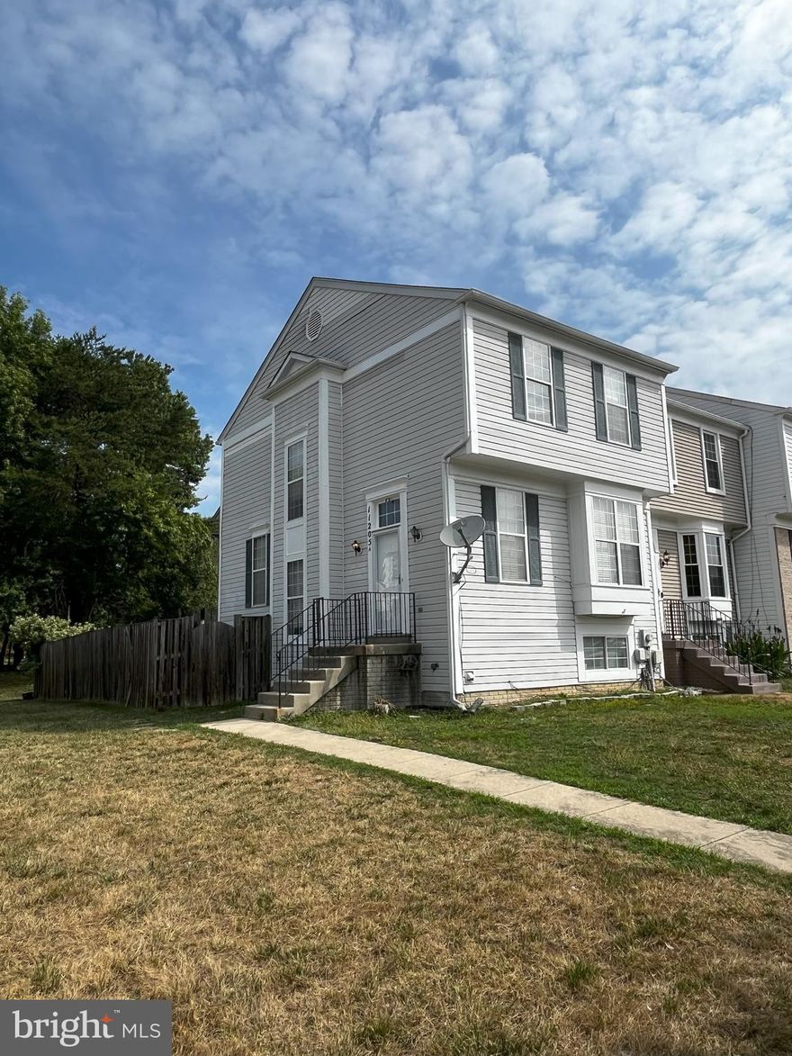 Great rental in the heart of Waldorf! This move in ready three level end unit townhouse has everything you need. Spacious open main floor plan. New flooring throughout. New range and dishwasher. Fresh paint. Kitchen Dining Combo, kitchen island, built in microwave, pantry, refrigerator, washer, dryer, alarm system, Full finished walk out basement. Storage Shed, fenced in rear yard. A short walk to shopping and restaurants. Pets allowed on a case by case basis with pet deposit. Minimum Income  $90,000 per year and Credit Score Requirements 630 - NO evictions, NO Rental filings for non payment, No bankruptcy No foreclosures No current Late payments. One person must meet all income and credit requirements