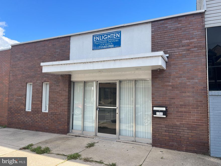 PRICED TO SELL! Commercial property with many possibilities! This recently remodeled property was previously occupied by a medical provider with a floor plan including a waiting room area, reception desk area, 11 consultation rooms, and a bathroom on the main level. There is a rear staircase to the lower level and parking area. The lower level is partially finished. The finished lower-level area includes a kitchen, bathroom, and 2 additional finished rooms. The unfinished rooms include a mechanical room and unfinished space under the front portion of the building. The main level of this property could be used for many business uses including a medical office, insurance office, social services office, group home, accounting office, or law office, to name a few. The lower level could be rented out as an apartment or used by the occupant of the main level. This is an opportunity to own a commercial property located on Market Street in Downtown Lewistown. Call today to schedule an appointment to tour the property.