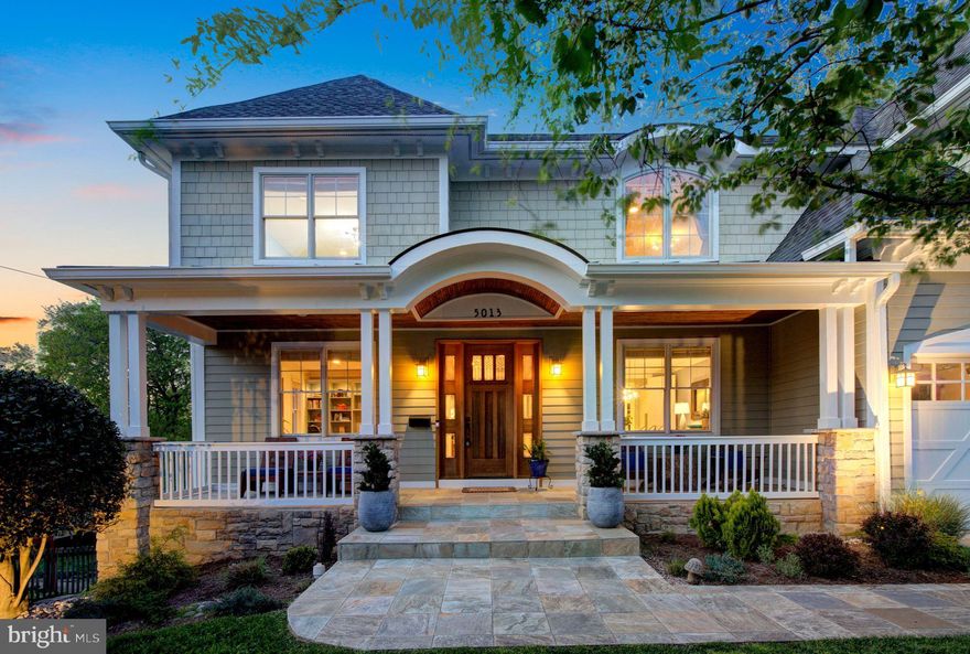 *Just Listed*  Welcome to 5013 North 36th Street in Country Club Manors, a neighborhood known for it’s tree lined streets with sidewalks, wide lots with mature trees and beautiful homes. Located just 1 mile to DC and close to Tysons, the Pentagon, National Landing and three major airports this home has an amazing location. Built in 2005 and then renovated in 2018 this coastal modern craftsman sits on a quarter acre lot with mature trees, a sweeping front porch, a walk-out lower level that leads to a landscaped and private rear yard with flag stone patio, fire pit and large deck. 

On the main level a wide center foyer greets you and is flanked by a spacious dining room that comfortably sits 10-12 guests. On the opposite side of the dining room is a dedicated office with custom built-ins along one wall and views towards the front yard cherry tree. Towards the back of the house, you have a renovated and modern eat-in kitchen (2018) with sparkling white cabinets with brass hardware, quartz counter tops, a large center island that sits 4 adults comfortably, all new appliances, under cabinet and interior cabinet lighting, barn wood accents, a newly constructed pantry with sliding barn door, and breakfast table space. Next to the kitchen is a beautiful family room with a newly designed gas fireplace and stone surround(2019). Other features on the main level include a butler’s pantry (2021), newly constructed mudroom (2021), hidden wine tasting room (2021) and renovated powder room (2021). Off the kitchen you have access to the expansive deck (2020) and gorgeous landscaped backyard (2006) to include retaining walls, large stepping stone pavers and newly built fire pit (2021). 

One the second level is the primary suite with tray ceiling, two walk-in closets, ensuite bath with soaking tub, two sinks, and glass shower. There are three large secondary bedrooms all with large closets and their own modern bathroom. The laundry room is also included on this level with side-by-side washer dryer and a wall of cabinets for storage. 

The walkout lower level has a rec-room with entertainment built-ins (2018), access to the backyard, a crafting area, 5th bedroom with new modern bathroom(2020), a media room with built-in speakers, exercise room and a couple of large closets for storage. Other updates include newer luxury vinyl wood plank flooring throughout lower level, new carpet in all bedrooms (2022), a freshly painted house, new modern lighting and new HVAC’s from 2017 & 2021. This home has over $200,000 worth of upgrades that make this a very special home.

Come fall in the love with this redesigned craftsman that balances modern with warm wood accents and has plenty of room for family living, inside-outside entertaining and a killer yard and location. Schools- Jamestown, Williamsburg, Yorktown.
* Sellers ask for a 45 day settlement and then a 60 day rent back (If possible) . 
Sellers will review all offers on May 3rd  at 12pm .