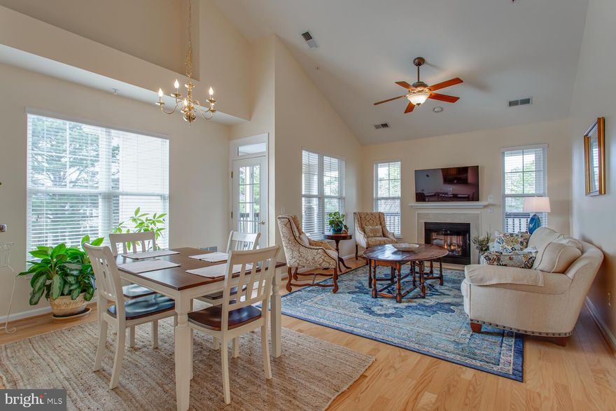 Updated and gorgeous furnished condo in the waterfront community. With 2 bedrooms and a loft to use it as your office space and a new hardwood floor throughout. Gorgeous and updated kitchen with granite countertops and SS appliances, wraparound balcony to enjoy your coffee time. Fresh painting, New HVAC, new hardwood floor and new luxury bathroom vanity for you to enjoy. The gas fireplace will make your place feel cozy and relaxing.  Condo has a loft to use as a office or extra living space. Amenities include a tennis court, mini golf, gym and a beautiful pool, walking trails, and a pier to walk on. Its a gated water community so you can enjoy fishing and walking on the pier at your leisure.  Shopping and restaurants at Solomons boardwalk are only a few minutes away, great commute to the PAX River and DC.