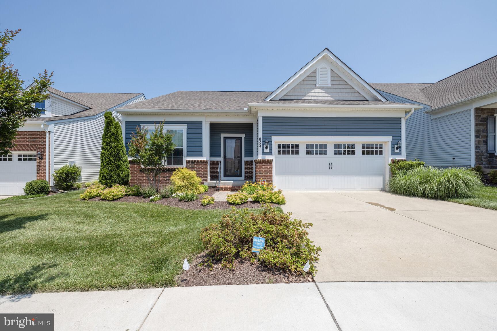 Welcome to this beautifully maintained 2 bedroom, 2 bath detached home in the highly desirable 55+ community, The Courts of Clarksburg. Situated on a premium lot backing to lush gardens, this home offers added privacy and an ideal setting with no immediate neighbors behind—providing a more peaceful feel. Inside, you'll find a light-filled, open-concept layout with separate formal dining room, and a gourmet kitchen. Kitchen features granite countertops, gas cooking, and island —perfect for both everyday living and entertaining. The main level offers two spacious bedrooms and two full baths, including a primary suite with a walk-in closet and private en-suite bath. Additional flex room ideal for guests, a home office, or hobby space. Additional highlights include a 2-car attached garage, ample storage, and easy access to I-270, shopping, dining, and Clarksburg Premium Outlets. Residents enjoy a low-maintenance lifestyle with access to community amenities including pools, fitness and recreation centers, walking paths, and a private clubhouse with regular social events. Don't miss this opportunity to own a move-in-ready home in one of Montgomery County’s premier active adult communities—with one of the best lot locations in the neighborhood.