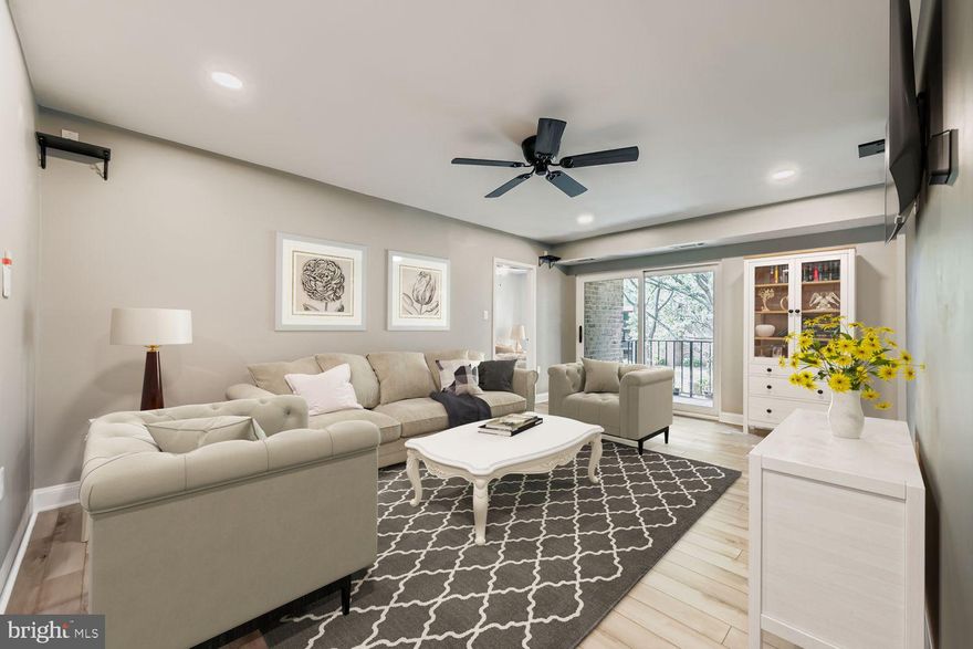 **LISTING DESCRIPTION UPDATED 10/3/2025**
This top-floor penthouse condo has been extensively renovated from top to bottom, offering modern finishes, durable materials, and functional design updates. Every major system and space has been improved.
LAYOUT IMPROVEMENTS:
Walls were reconfigured to expand the footprint and create a more open flow. A dedicated laundry closet was added for convenience, featuring an oversized Maytag washer and dryer.
BATHROOMS:
The original 1.5 baths were converted into 2 full baths. Both include new tile, new toilets, and stone-top vanities with Delta faucets. Showers were rebuilt with concrete board and green board for long-lasting durability. The primary bath includes a new tub surround and exhaust fan. The hall bath features a raised ceiling, full tiled walk-in shower, and a new exhaust fan with LED light. Mold and mildew-resistant PVC baseboards were installed in both bathrooms.
PLUMBING:
All water shut-off valves, sinks, and fixtures were replaced throughout the unit, ensuring updated and reliable plumbing.
FLOORING AND FINISHES:
All previous carpet was removed, subfloor leveled, and commercial-grade waterproof luxury vinyl plank installed throughout. New 5” decorative baseboard trim was added, and the entire condo has been freshly painted with accent walls for a modern finish.
WINDOWS & DOORS:
All windows and the sliding glass door were replaced with energy-efficient, noise-reduced models. Bedroom windows tilt inward for easy cleaning.
LIGHTING & ELECTRICAL:
Significant electrical upgrades were completed, including a new electrical panel and replacement of all switches/outlets. Lutron Alexa-ready dimmers were installed, with 3- and 4-way wireless switching and remote controls. Downlighting and/or ceiling fans were added in every room. Commercial-grade dim to warm 3000k-1700k fixtures are indirect in living room & dining area and direct lighting in hallways & kitchen. Built-in GFI night lights were installed in the kitchen and baths. The kitchen features commercial-grade dimmable downlights at 4,000k for task lighting, eliminating shadows in prep areas. Surround sound and ethernet wiring were run through the living room walls. Modern light fixtures were added in the bathrooms and over the primary bedroom vanity.
HVAC:
Gas furnace and HVAC were replaced 2.5 years ago, including updated breaker, gas shut-off valve, and insulated ducts. A WiFi-enabled thermostat was added in the living room.
KITCHEN:
The kitchen was fully remodeled. Bulkheads were removed to allow for a full-size refrigerator. Cabinets were updated with pull-out drawers for additional storage. Dark granite countertops with a 4” backsplash complement an oversized stainless steel sink, Kohler pull-down faucet, and new garbage disposal. Ventilation was upgraded with a larger, quieter exhaust fan. Appliances include dark stainless steel Whirlpool refrigerator, dishwasher, and gas oven.
ADDITIONAL UPGRADES:
New closet doors were installed, and the primary bedroom was redesigned with updated finishes. A TV wall mount with in-wall hidden cable pass-through was added, complete with pull string for future wiring.
BUILDING UPDATES:
The roof was replaced five years ago, and tuckpointing completed one year ago, both handled by the condo association.
EFFICIENCY & COSTS:
Gas and water are included in the condo association fees, covering furnace operation.