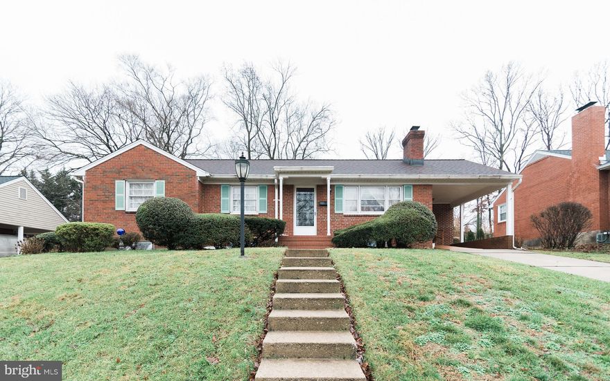 Charming rancher with 3 bedrooms, 2 full baths and finished basement.  Huge family room addition with wood burning fireplace.  Main floor features hardwood under carpets (except in the family room addition).  This home is ready for you to move in, make some renovations and gain some instant equity.   Located on a quiet street.