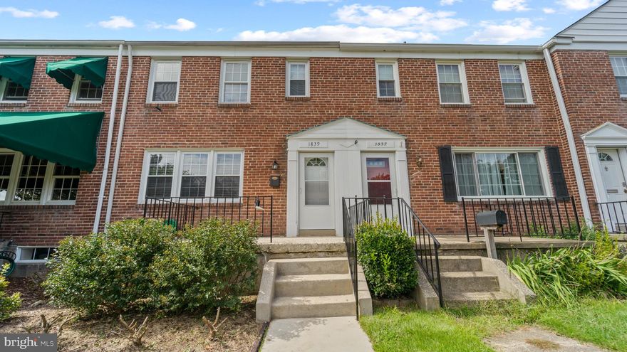 New Price!  Immaculate 3 bedroom 2 full bath townhome located in the heart of Towson! This home was fully rehabbed 10 years ago and offers all of the amenities for easy living!  Some features include gleaming hardwood floors on the main & upper levels, an abundance of natural light, fresh paint throughout,  and a partially finished lower level with lots of storage space.   There is a parking pad and an extra wide alley.  The tastefully updated kitchen opens to the dining room and features granite countertops, white cabinetry and ceramic tile flooring.  A fresh coat of paint, crown molding and custom blinds provide a warm and inviting space.  The upper level features  3 generously sized bedrooms, an updated hall bath and pull down stairs to the attic, which offers more storage space.  The lower level includes a family room area, full bath and other storage space options. There are steps leading to the backyard.  New microwave (2023), new roof (2016), replacement windows throughout, garden shed and custom shower stall installed in the basement!  ***Includes a seller paid HOME WARRANTY  until August, 2028!***
This cute home has been tastefully landscaped.  The backyard is fully fenced,  perfect for outdoor entertaining & activities.   The Loch Raven Village community offers a peaceful suburban setting with easy access to a variety of shops, restaurants, and entertainment options and just minutes to DT Towson and 83. If. Enjoy the outdoors at nearby Double Rock Park, or take a short drive to Loch Raven Reservoir for hiking and fishing.