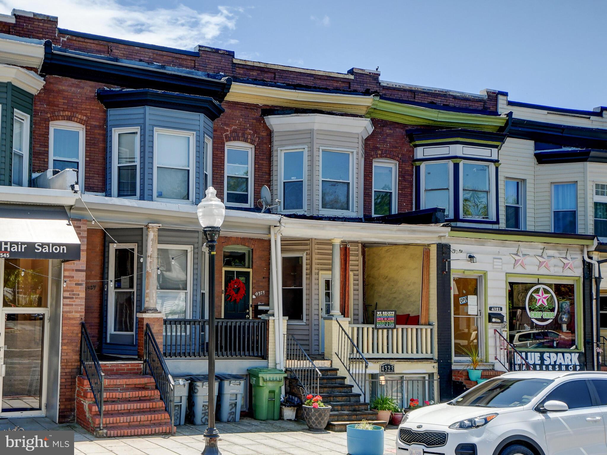 Mixed-use property 3 separately metered units. Lauraville is a leafy neighborhood in Northeast Baltimore where residents pride themselves on maintaining a thriving tree canopy. Great rental income. Live in one unit and it pays for itself. At $3700 per month, this is a no brainer. BWI Airport....35 minutes Charles Center….20 minutes Penn Station….15 minutes