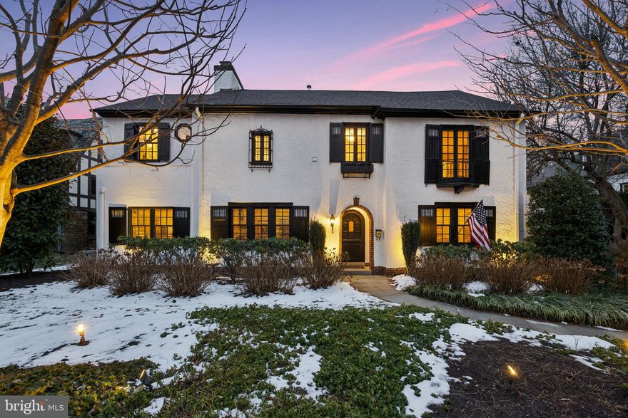 Welcome to 1448 County Line Road. This meticulously maintained Wallace & Warner home is nestled on a picturesque tree-lined street is conveniently close to the Rosemont Train Station, Austin & Ashbridge Park, and downtown Bryn Mawr.

As you approach the front door via the flagstone walkway, you'll be greeted by meticulously designed landscaping and tasteful up-lighting that enhance the home’s curb appeal. Inside, the Foyer welcomes you with handsome hardwood floors and an elegant main staircase, setting the stage for this exceptional property.

The Living Room, with its hardwood floors, beautiful wood-burning fireplace, and large windows, offers a bright and cozy space ideal for both entertaining and everyday living. Adjacent to the Living Room, the Den/Office provides access to a charming brick patio overlooking the heated in-ground pool and spa.

The formal Dining Room, located off the Foyer, boasts beautiful decorative moldings and a corner closet perfect for storing dishware. It leads seamlessly into the updated gourmet Kitchen, which features a large island, ample counter space, custom cabinetry, and room for a breakfast table or seating area. Complete with stainless steel appliances and access to the back patio, this Kitchen is a chef’s dream. A back staircase to the second floor, access to the heated garage, and updated Powder Room complete the first-floor layout.

The second floor, accessible via both the front and back staircases, offers a thoughtfully designed layout. The spacious Primary Suite includes a fireplace, an updated en-suite Bathroom with radiant heated floors, a double vanity, a soaking tub, an oversized shower with a rain showerhead, and a generous walk-in closet. A corner Office space with custom built-in desk and shelving, complemented by a vaulted ceiling, provides the perfect work-from-home setting.

Four additional well-sized Bedrooms, one of which could serve as a Sitting or Playroom, offer ample storage. This level also features two additional full Bathrooms, with shower/tub combinations, and a centrally located Laundry Room with abundant space and storage.

The partially finished Basement is a versatile space, perfect for a Recreation Room, Home Office, or Flex Area while the walk-up Attic offers excellent storage and the potential for future expansion.

If you’re seeking a meticulously maintained home, full of character and charm, which is conveniently located near everything Bryn Mawr and The Main Line have to offer, your search ends here!