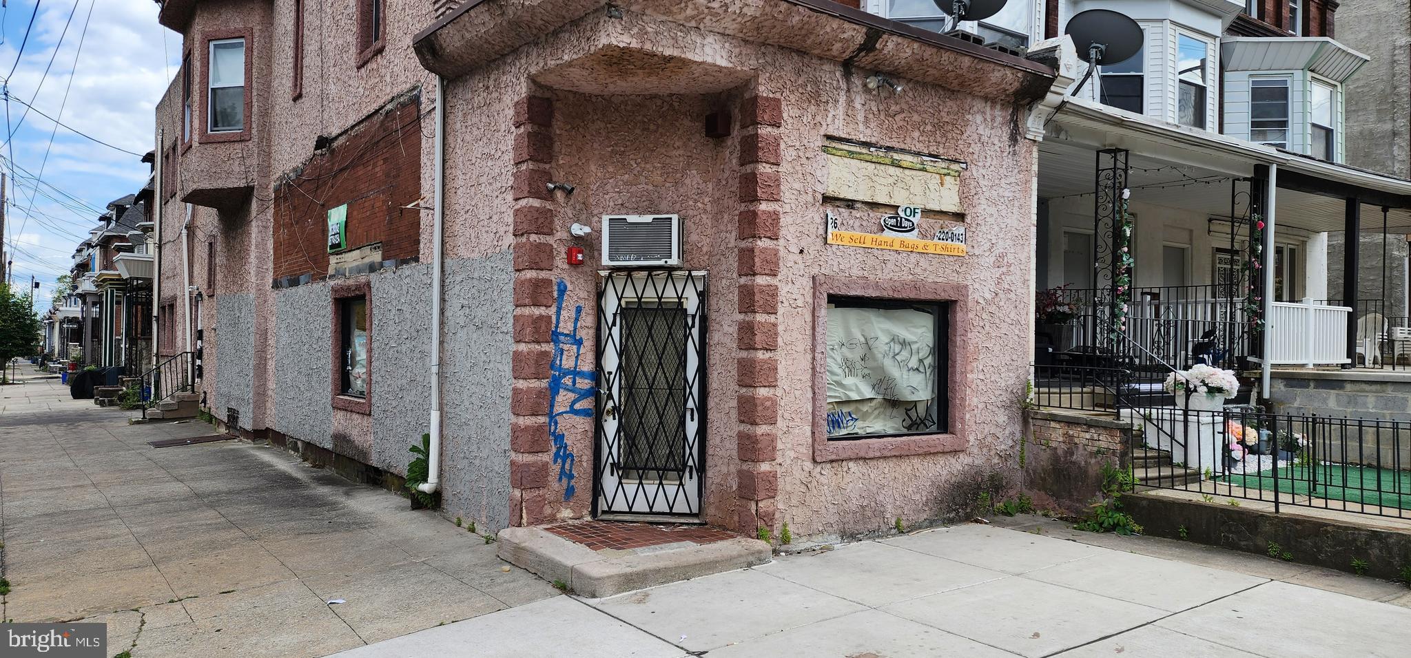Extra large RM-1 zoned , mixed use building in booming West Philly Corridor waiting for the right investor to put their finishing touches on. First floor is a large open area that could be transformed into a 2 bedroom apartment. The second floor has two ( 1 bed , 1 bath ) units and the third floor has a large ( 1 bed, 1 bath unit ). First floor unit is vacant. The other units are occupied.