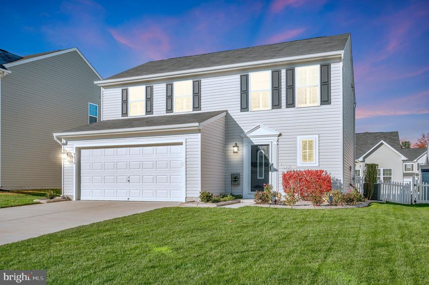 Beautiful home in an amenity filled community. Original owners have taken excellent care of this property. The home features a gorgeous kitchen with granite countertops, stainless steel appliances and 42 inch cabinetry. There is luxury vinyl plank flooring through out. The garage has a mini split for heating and cooling. Plantation shutters and custom paint. Fully fenced rear yard with a custom built patio. The property has an irrigation system for the lawn. The water heater is 6 month old.