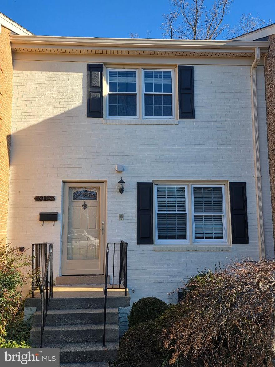Welcome to this move-in-ready townhouse and convenience home inside the beltway. Beautifully custom chest of drawers, remodeled kitchen w/granite c-tops, high-end stainless steel appliances, hardwood floors on main lvl, newer windows and carpet, new roof, freshly painted, and more. Walkout finished bsmt to landscaped patio & yard. 2 reserved parking spots in a quiet, well-kept neighborhood. Convenient to shopping, 95 & the beltway. Make an offer today!