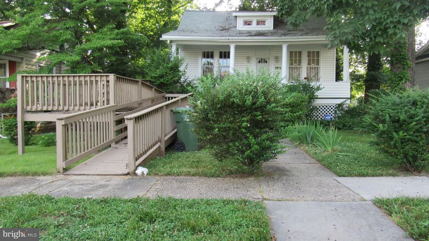This well maintained home, located in Gwynn Oak,with 3 bedrooms and 2 full baths is ready for a new owner! Featuring two main level bedrooms, and an enclosed porch off of the master, this home is a must see. Enjoy the expansive well manicured backyard, This home is also handicap accessible,with a well built ramp built on the front porch. This home could work for owner occupant, or assisted living.