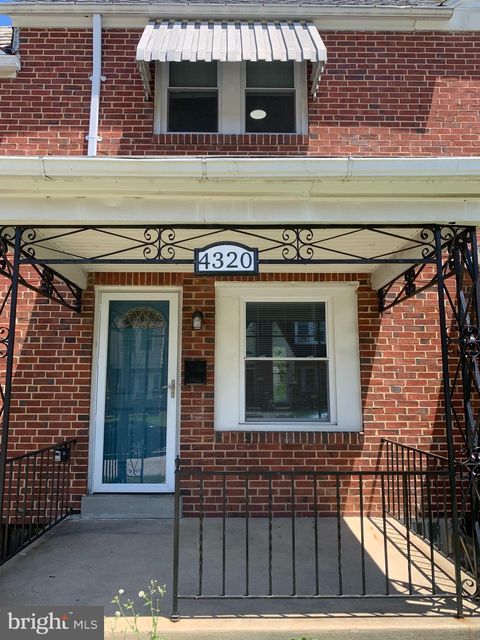 Townhouse For Sale - 4320 Berger Avenue<br/> BALTIMORE, MD 21206